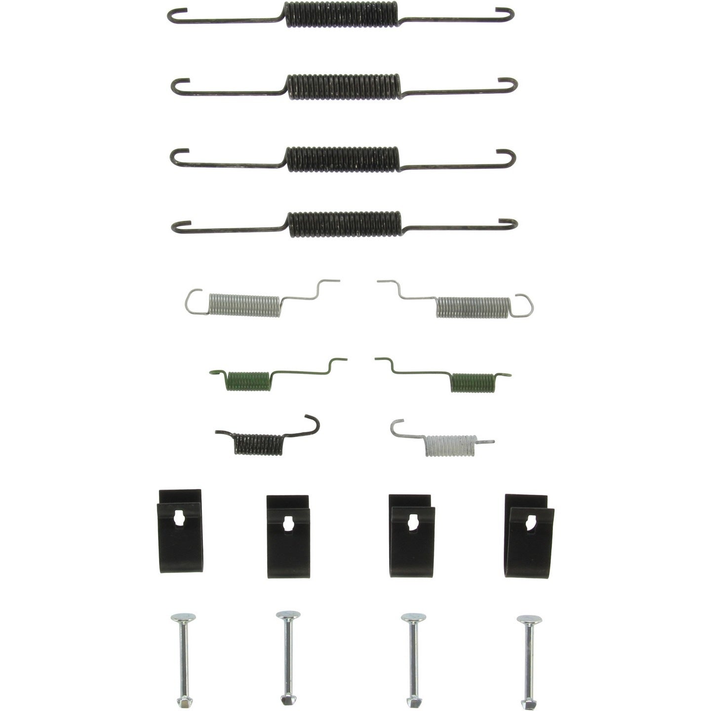 Centric Parts Drum Brake Hardware Kit  top view frsport 118.45010
