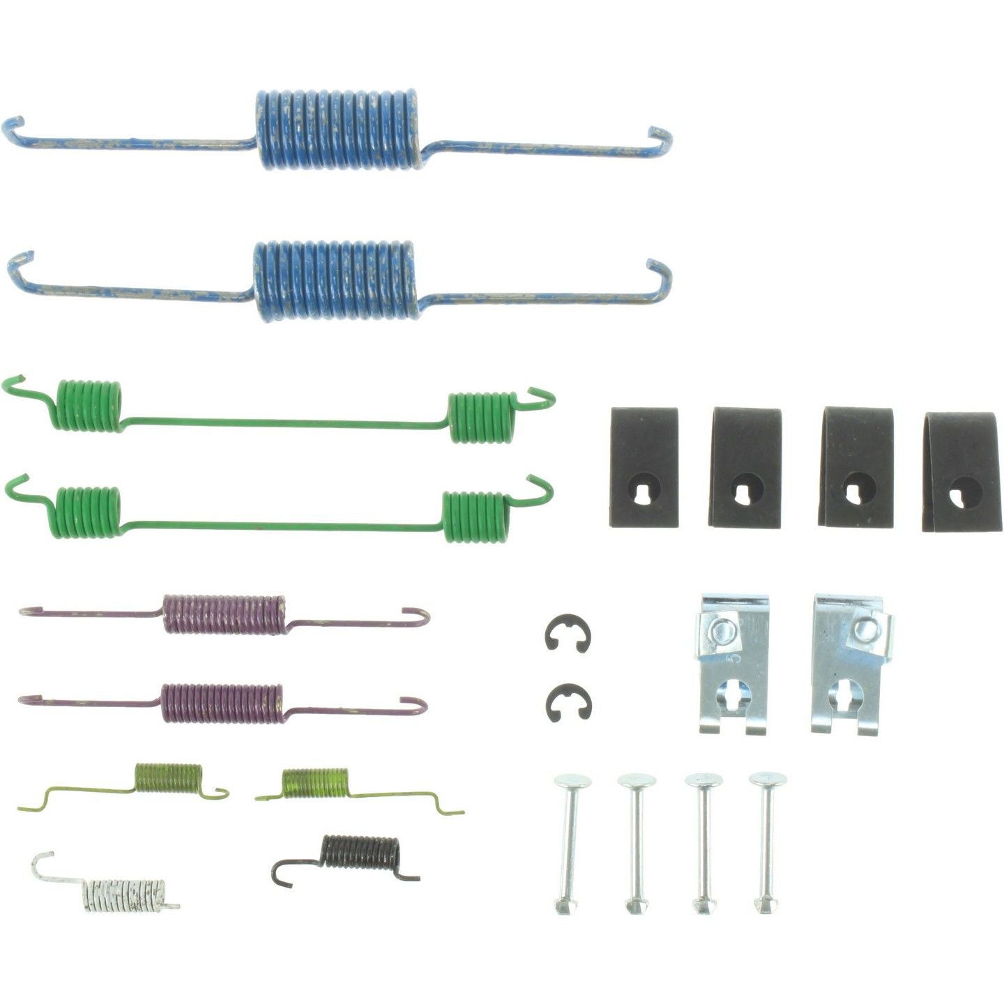 StopTech Drum Brake Hardware Kit  top view frsport 118.48004