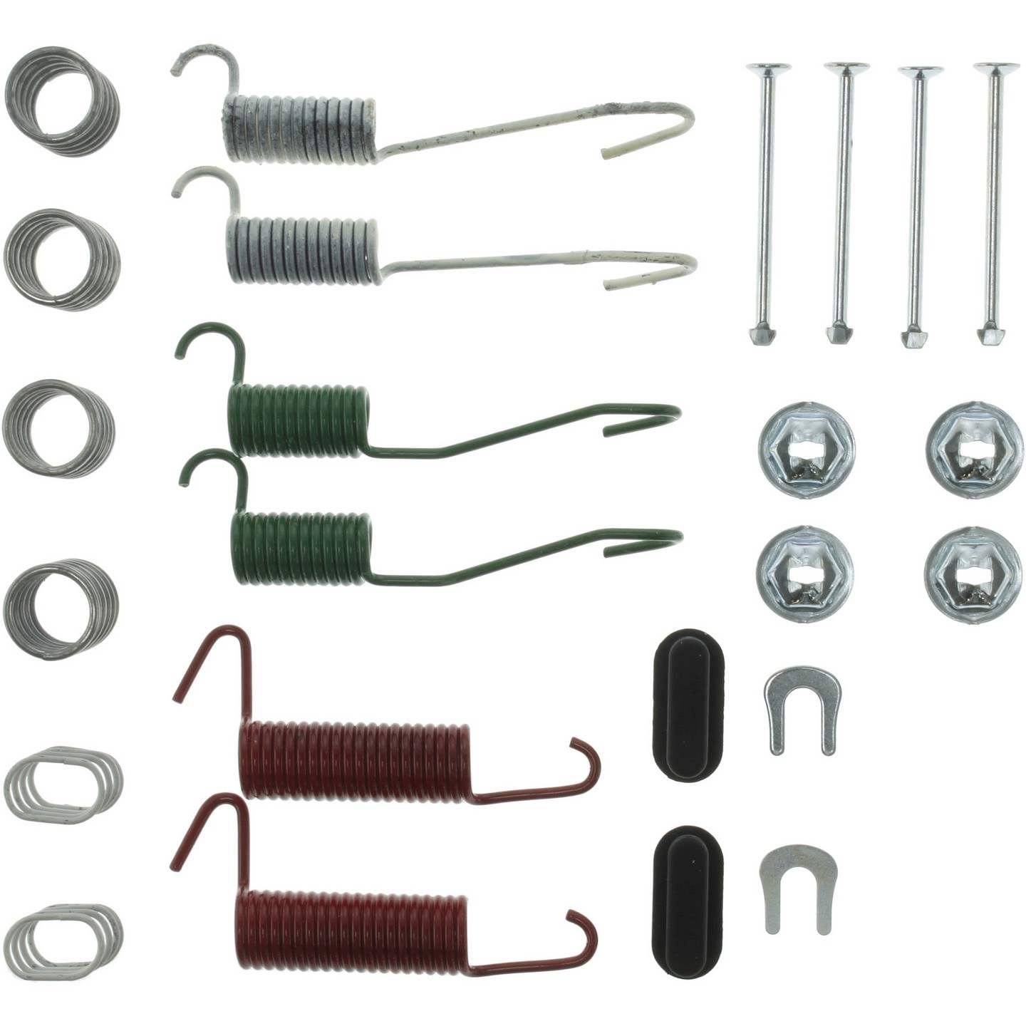 Stoptech Centric 74-93 Ford Mustang Rear Drum Brake Hardware Kit 118.61015