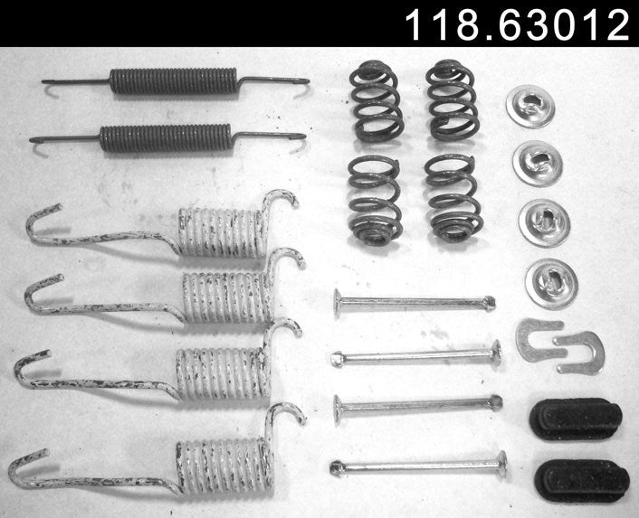 centric parts drum brake hardware kit  frsport 118.63012