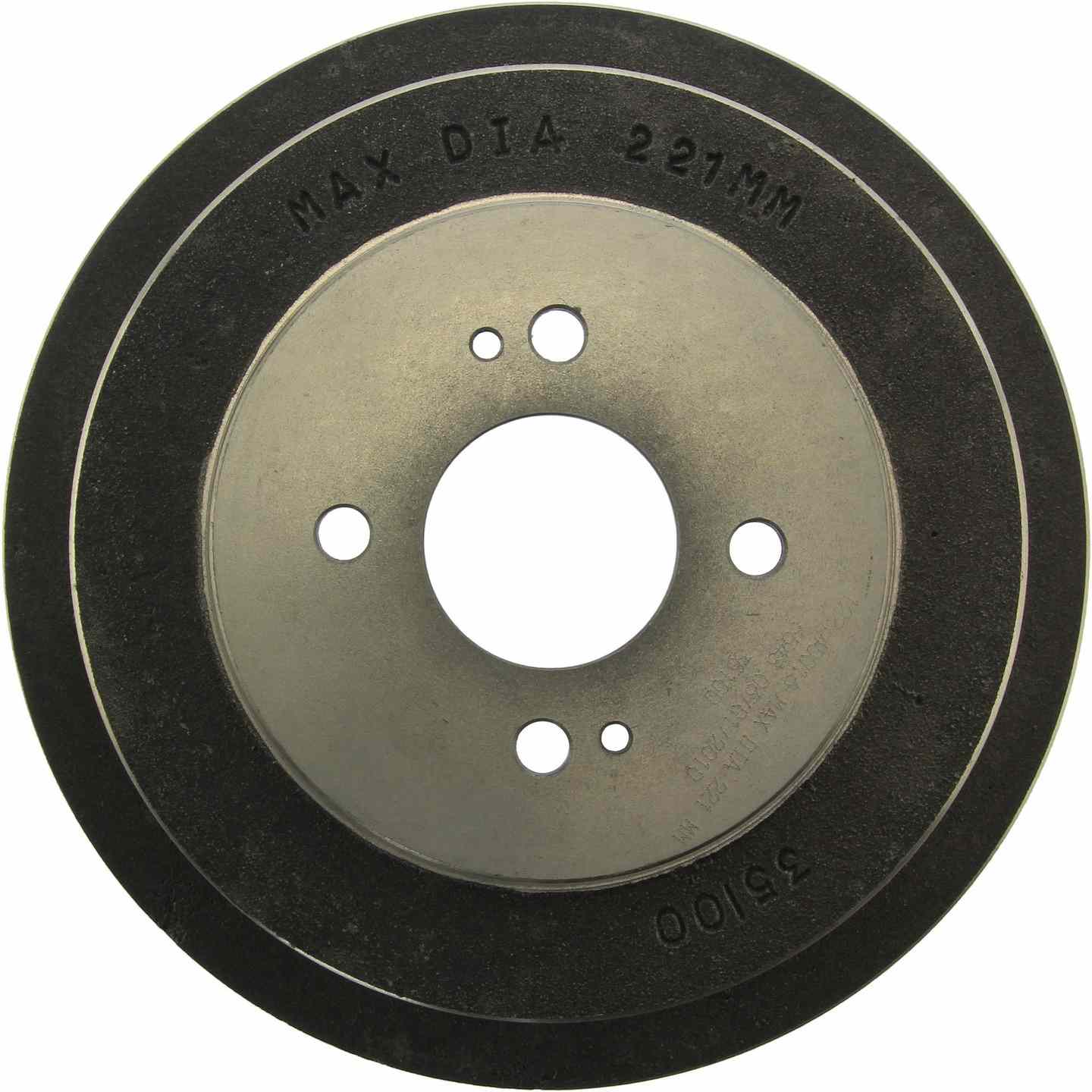 C-Tek Standard Brake Drum  top view frsport 123.40016