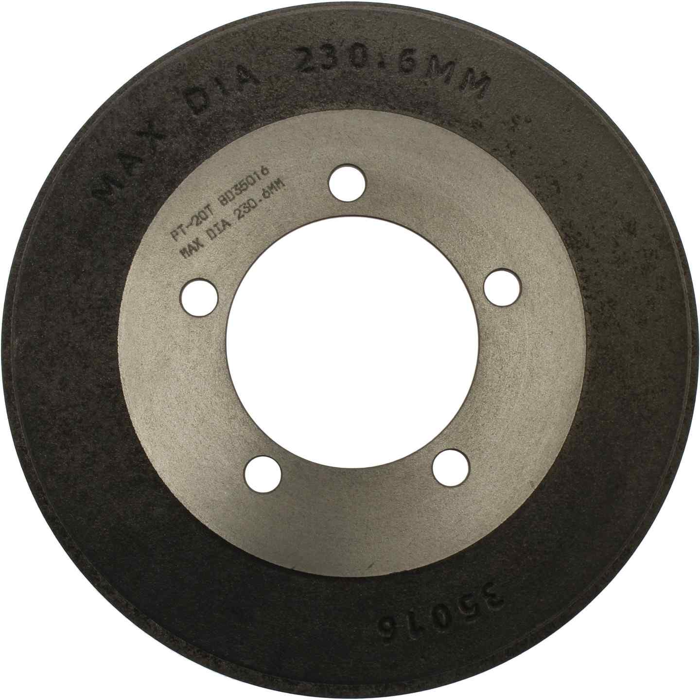 C-Tek Standard Brake Drum  top view frsport 123.46018