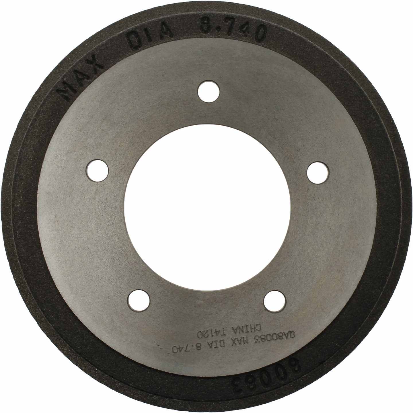 C-Tek Standard Brake Drum  top view frsport 123.48014