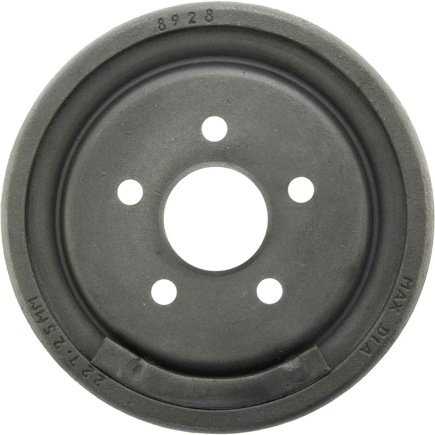 C-Tek Standard Brake Drum  top view frsport 123.62022