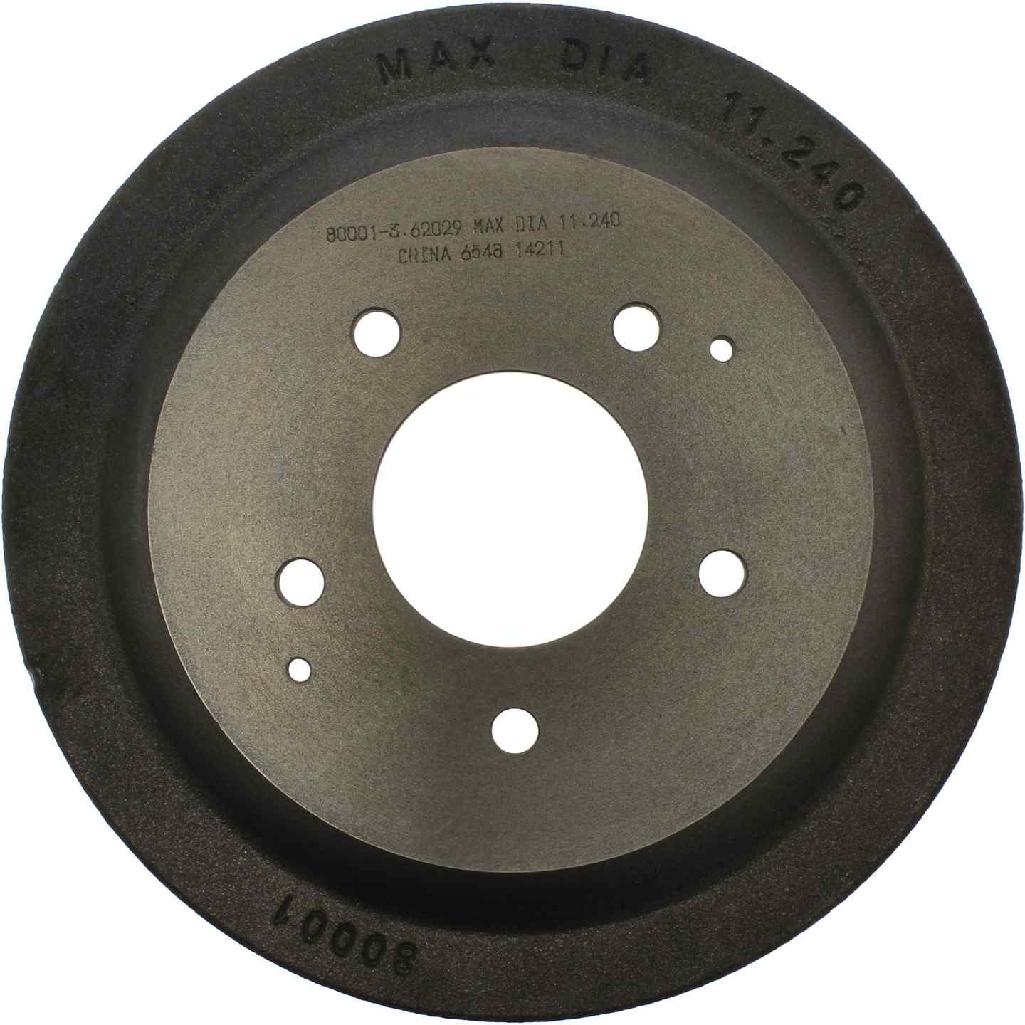 C-Tek Standard Brake Drum  top view frsport 123.62029