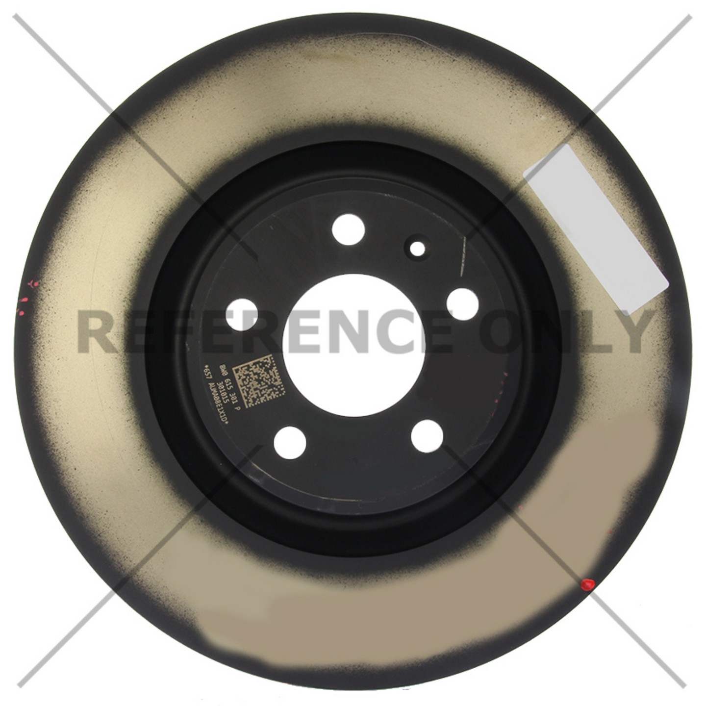 centric parts premium high carbon alloy brake rotor  frsport 125.33160