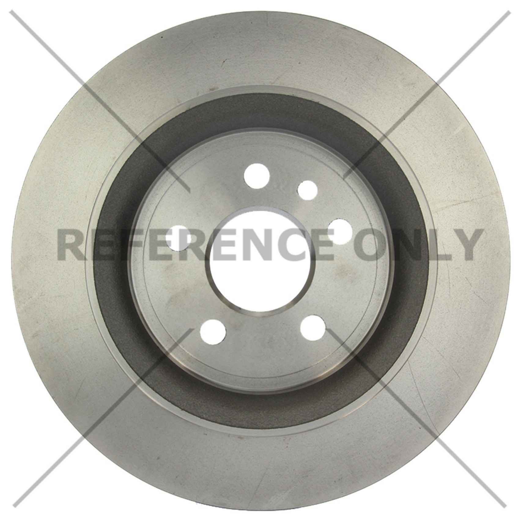 Stoptech Centric 11-18 Volvo S60 Premium High Carbon Rear Brake Rotor 125.39055