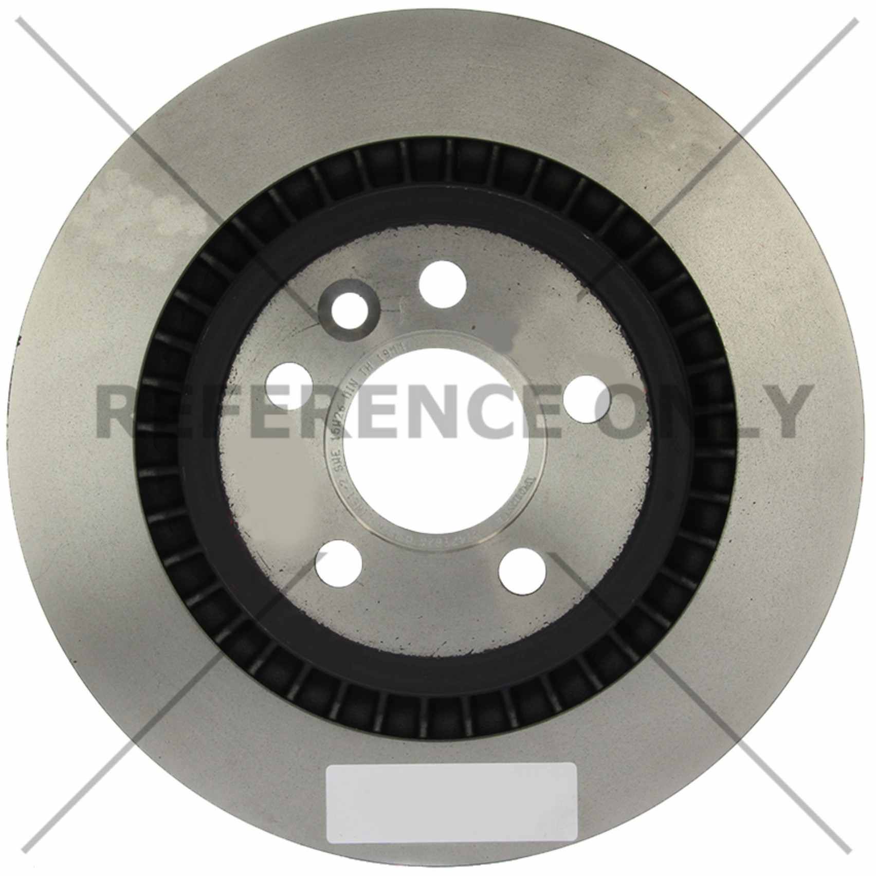 Stoptech Centric 11-18 Volvo S60 Premium High Carbon Rear Brake Rotor 125.39055