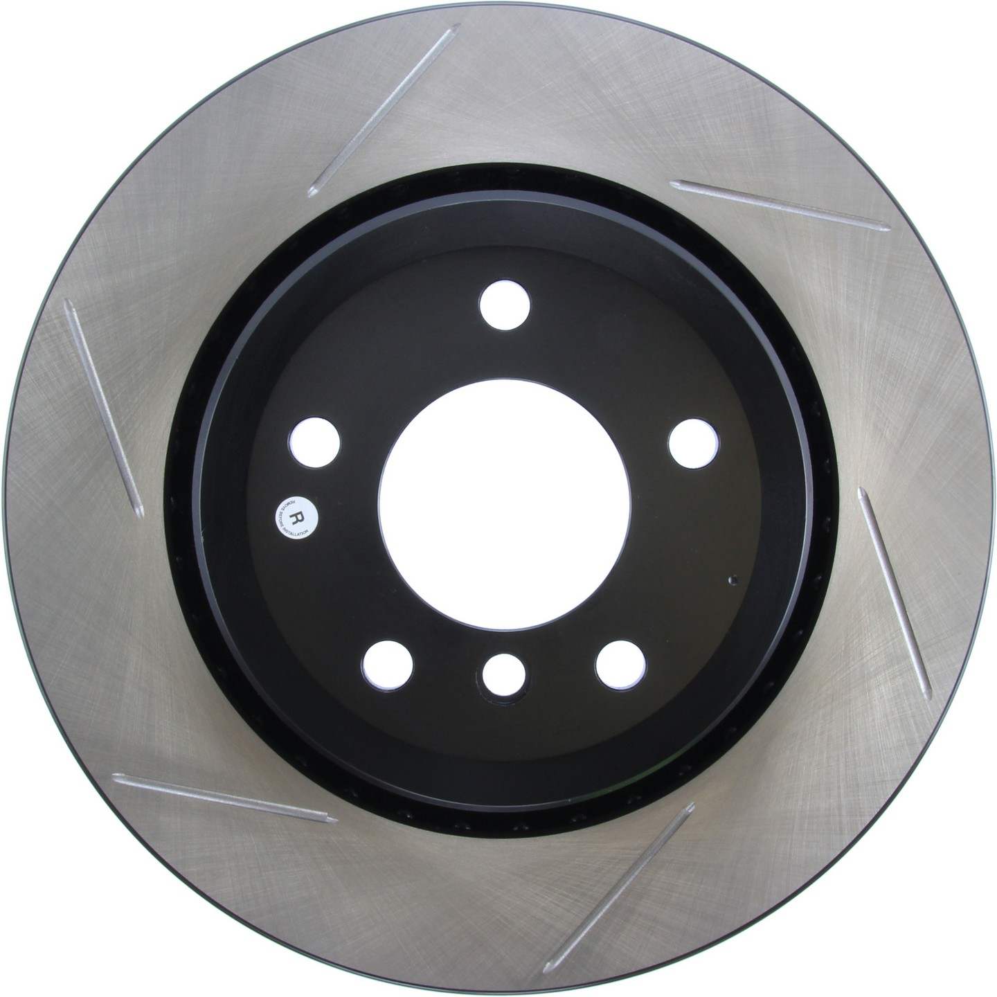 StopTech Sport Slotted Brake Rotor Rear Right  top view frsport 126.34057SR