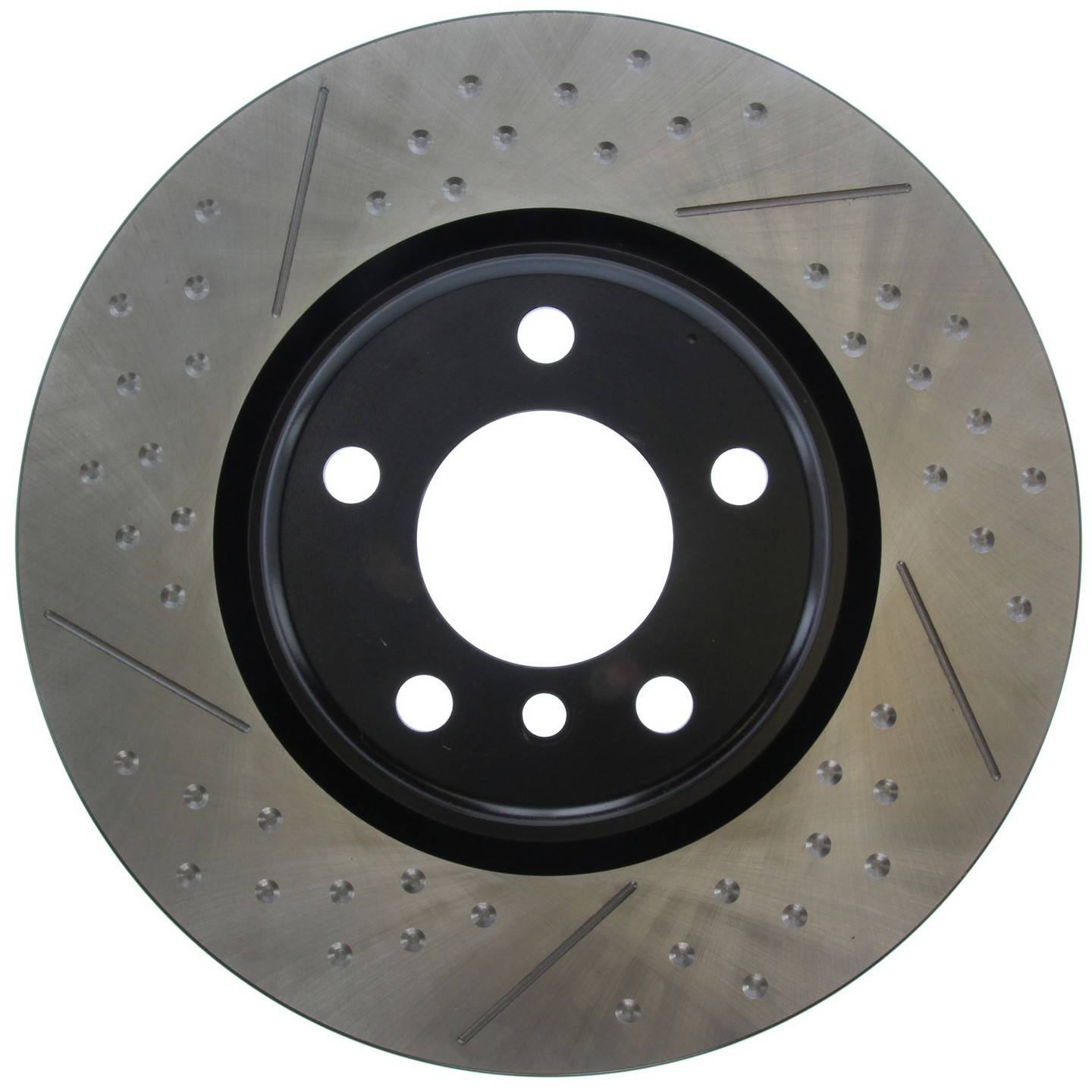 Centric Parts Premium OE Style Slotted Brake Rotor  top view frsport 126.34145