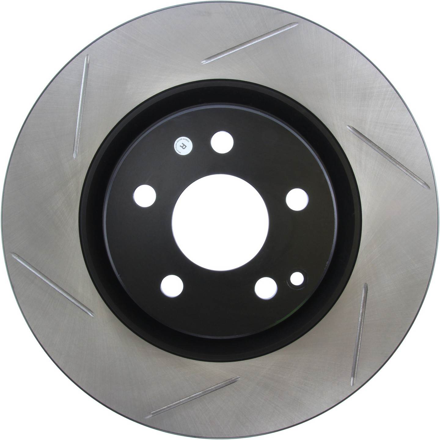 StopTech Sport Slotted Brake Rotor Front Right  top view frsport 126.35080SR