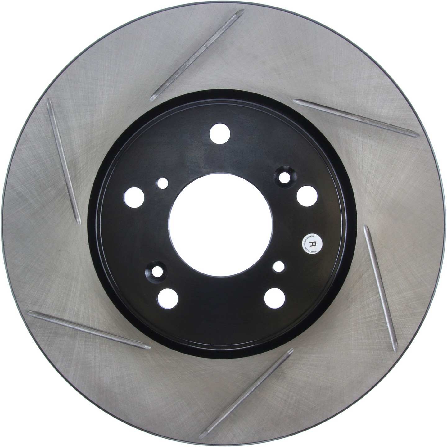 stoptech sport slotted brake rotor front right  frsport 126.40084sr