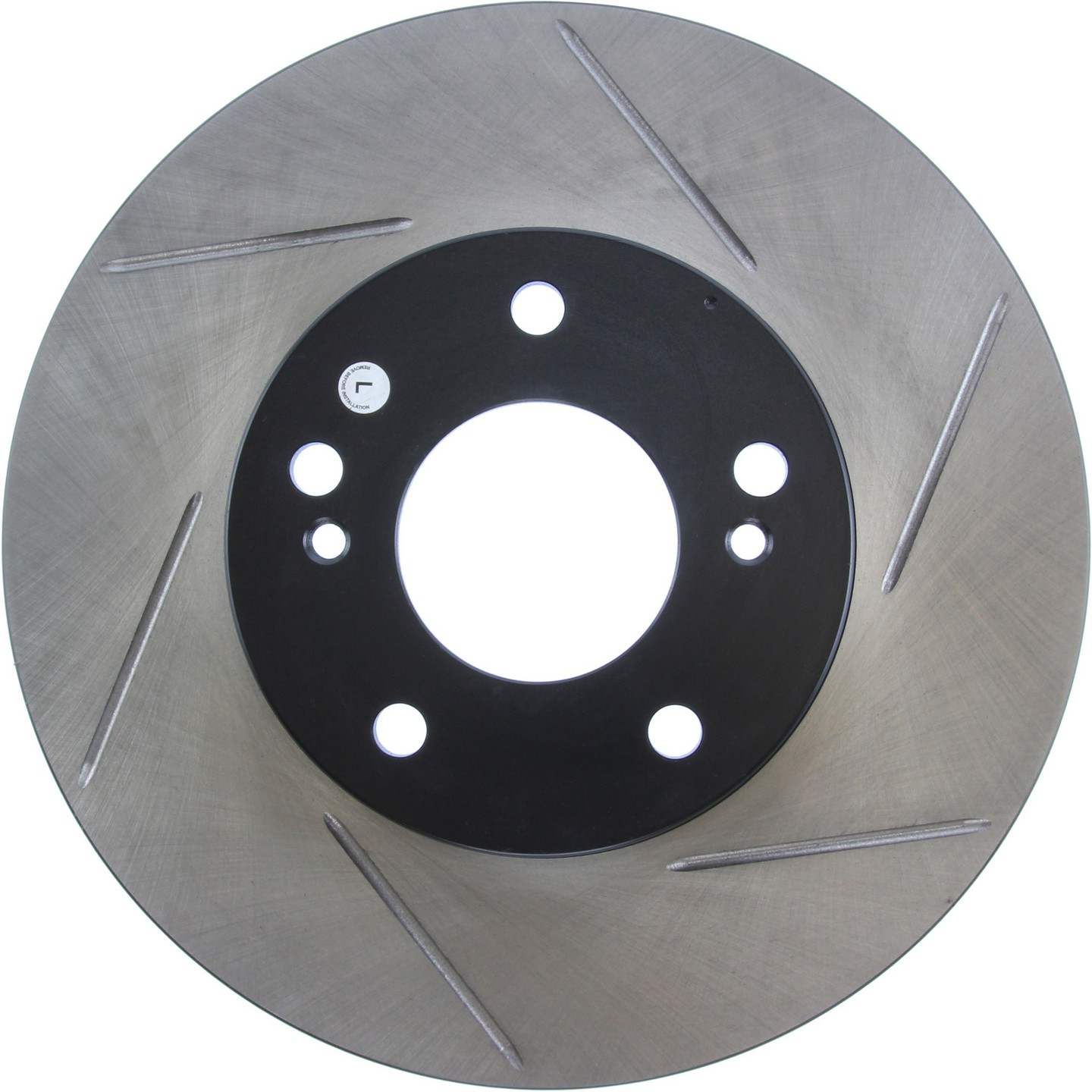 StopTech Sport Slotted Brake Rotor; Front Left