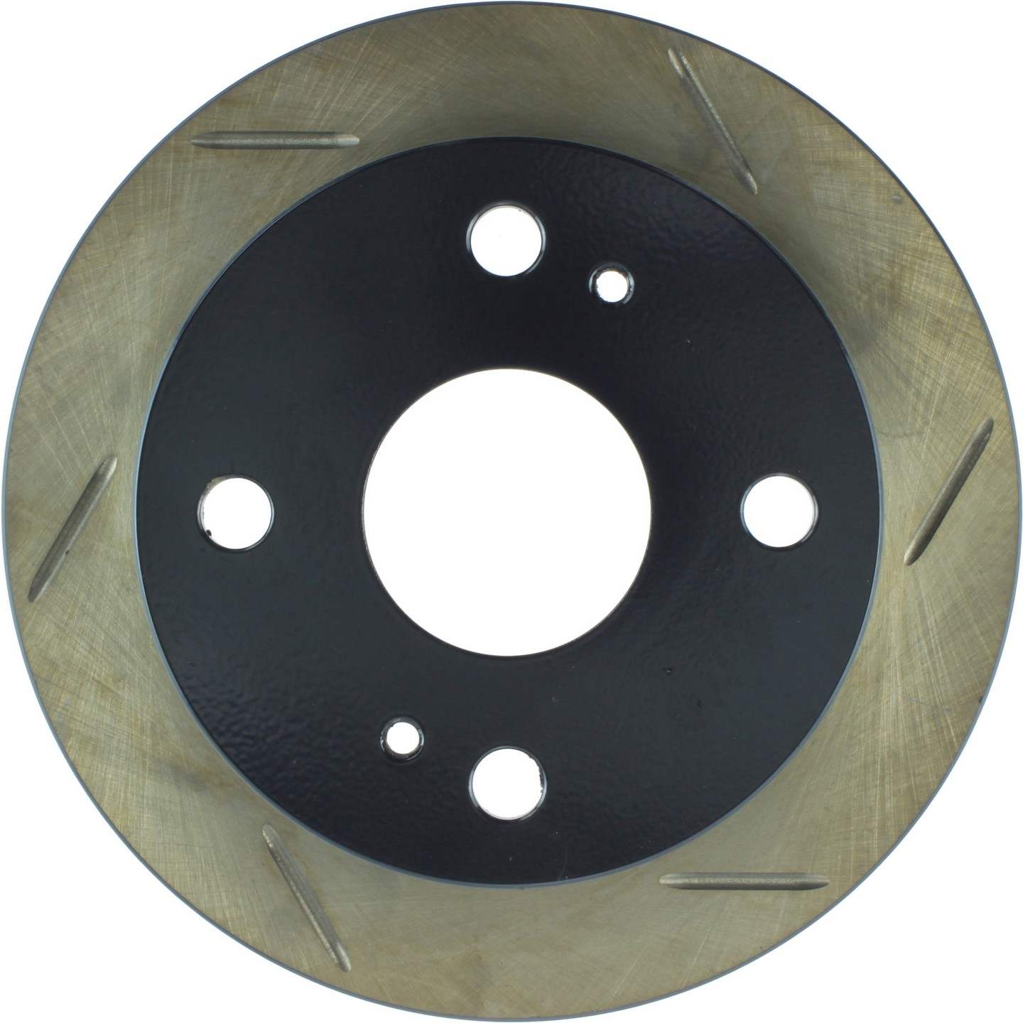 StopTech Sport Slotted Brake Rotor; Rear Left