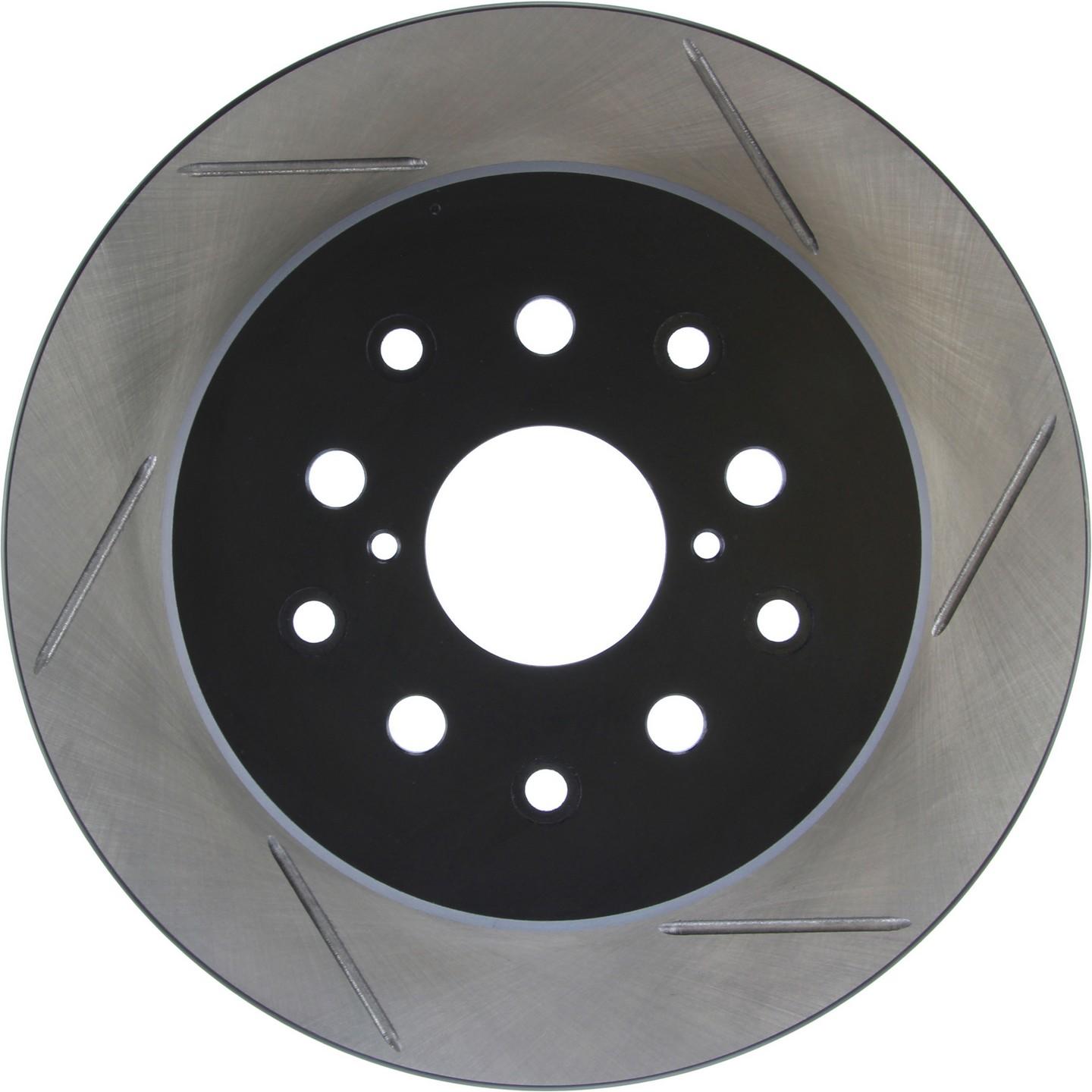 StopTech Sport Slotted Brake Rotor; Rear Left