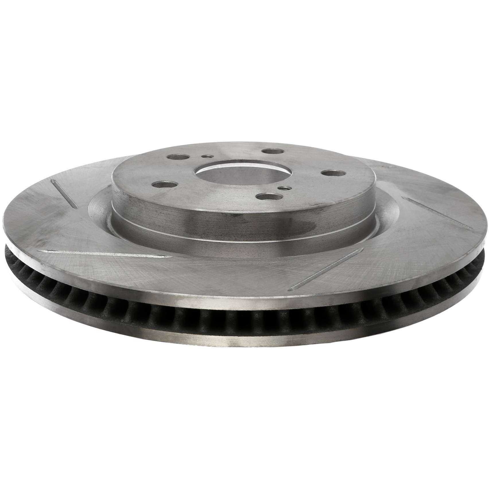 Stoptech 18-20 Toyota Avalon/Camry/Rav4 Sport Slotted Front Right Rotor 126.44202SR