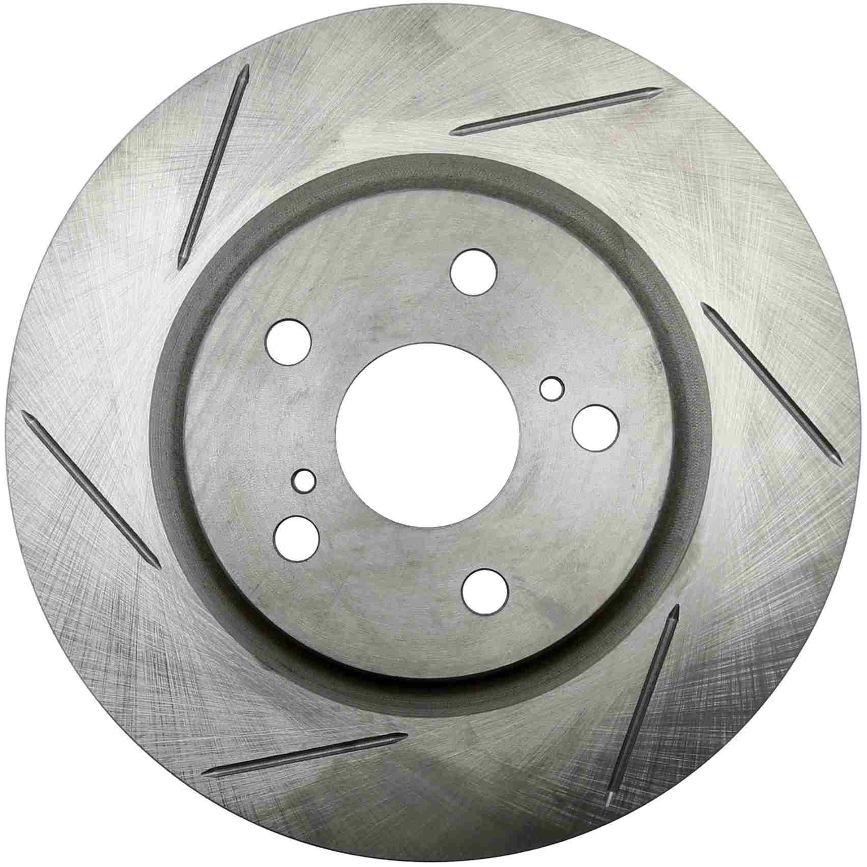 Stoptech 18-20 Toyota Avalon/Camry/Rav4 Sport Slotted Front Right Rotor 126.44202SR