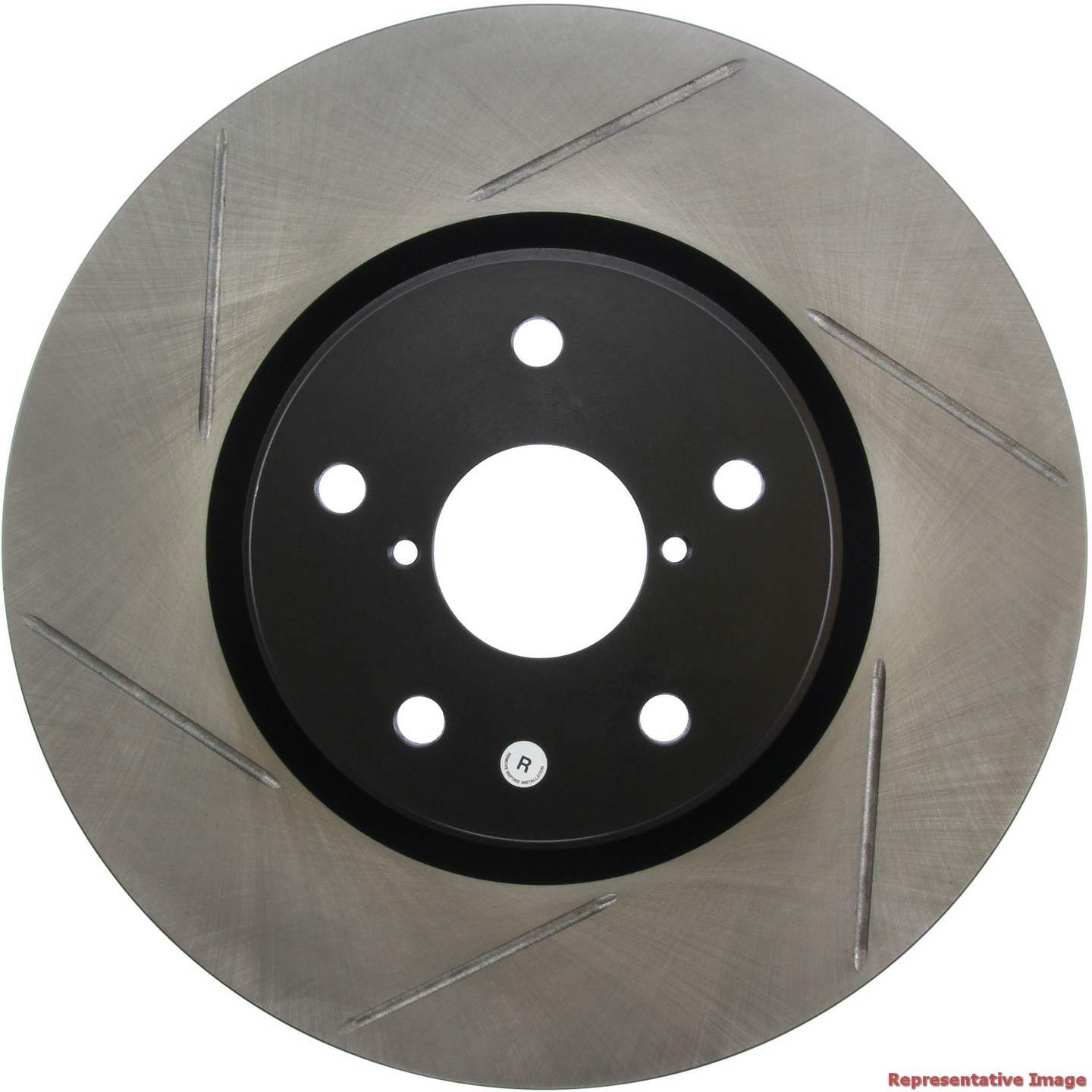 StopTech 15-19 Subaru WRX / Legacy / Outback & 08-14 Tribeca Slotted Sport Right Brake Rotor 126.47036SR