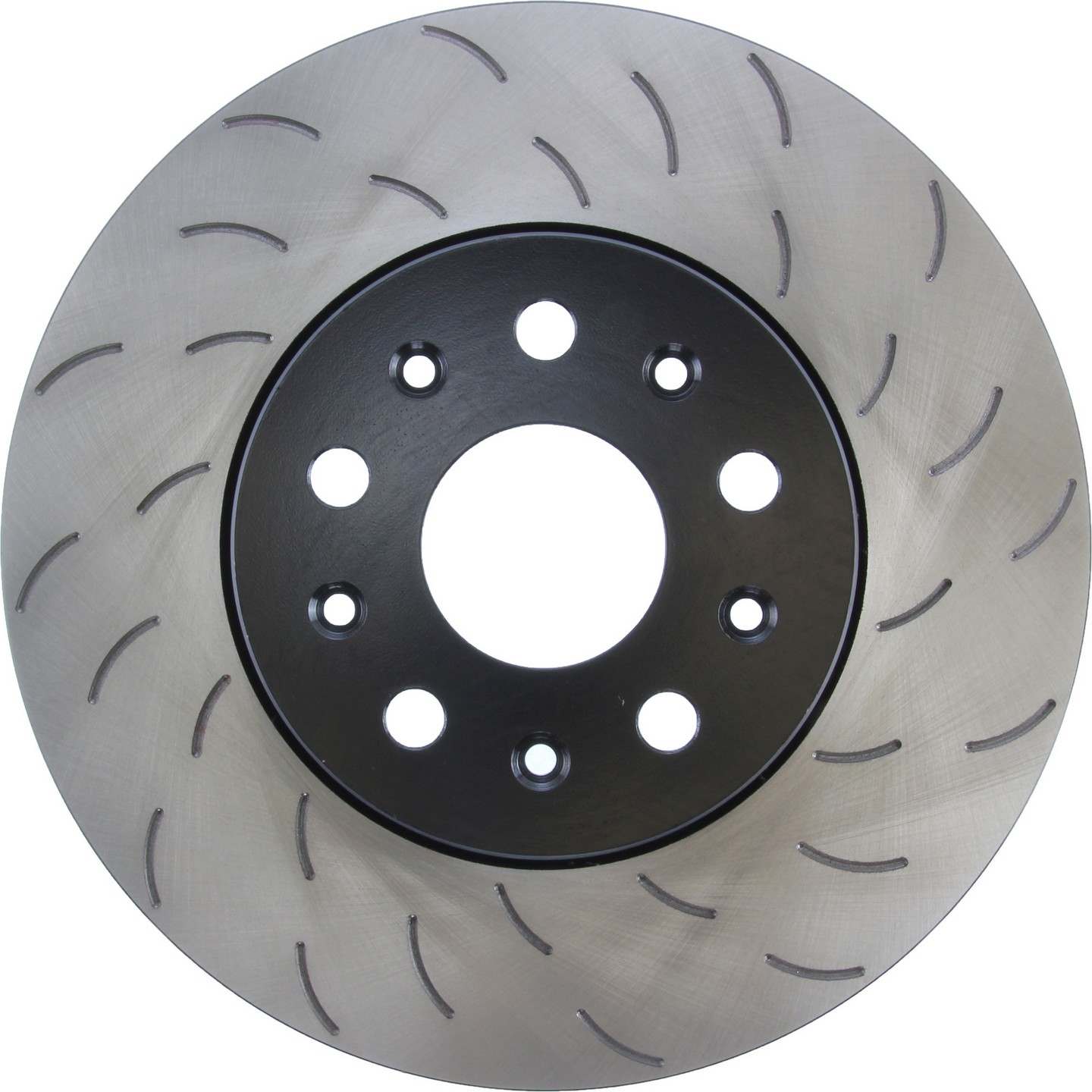 Centric Parts Premium OE Style Slotted Brake Rotor  top view frsport 126.62161