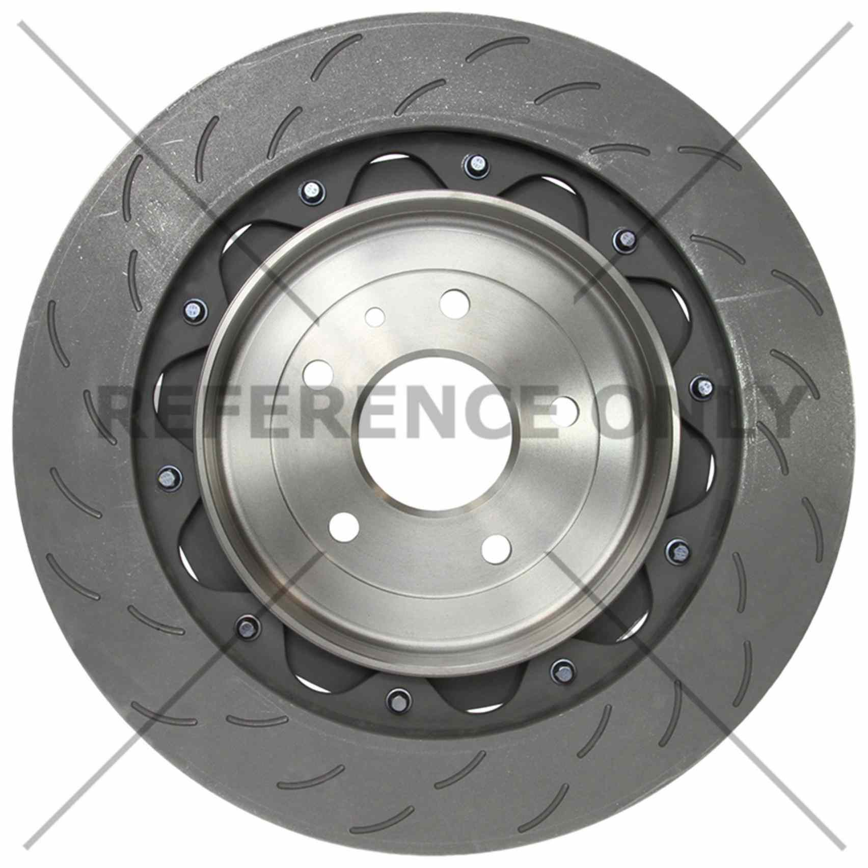 Stoptech Centric 15-19 Chevrolet Corvette Premium OE Design Slotted Brake Rotor - Rear 126.62163