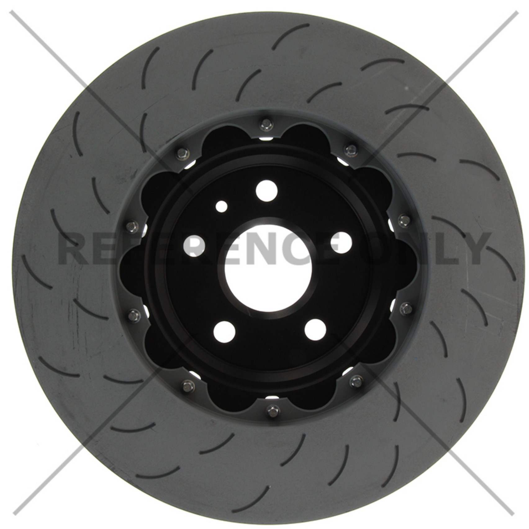 Stoptech Centric 16-20 Cadillac ATS Premium OE Design Front Left Slotted Brake Rotor 126.62166