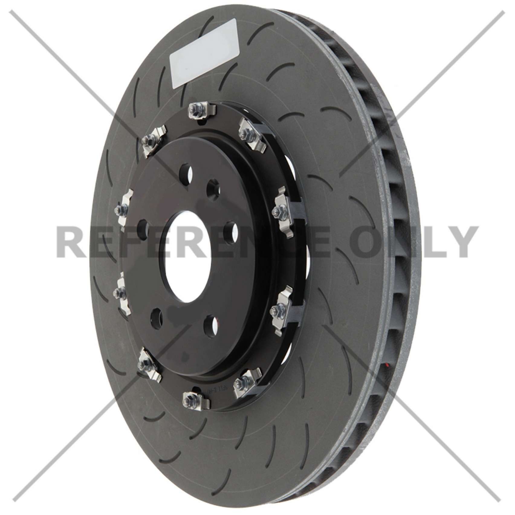 Stoptech Centric 16-20 Cadillac ATS Premium OE Design Front Left Slotted Brake Rotor 126.62166