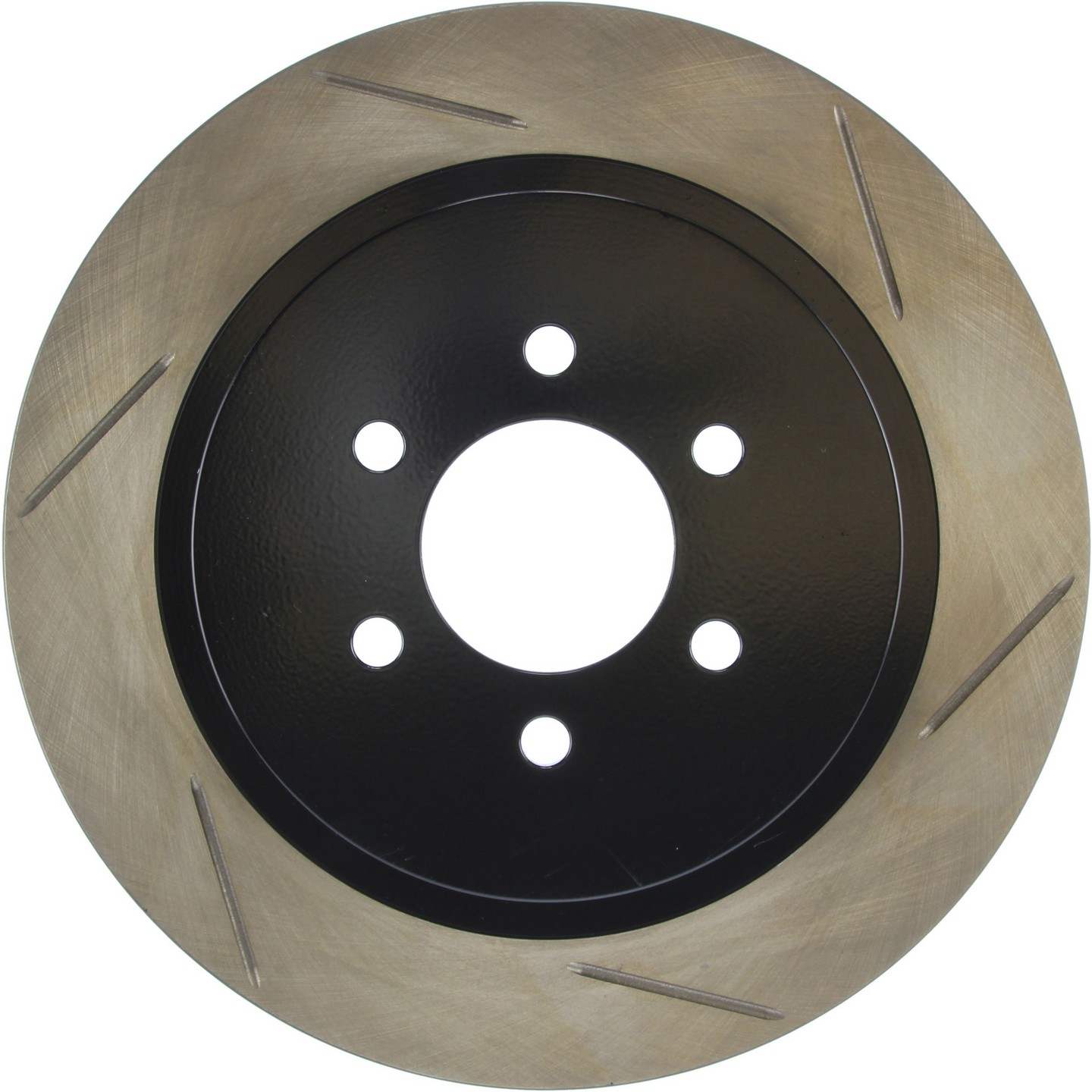 StopTech Sport Slotted Brake Rotor; Rear Left