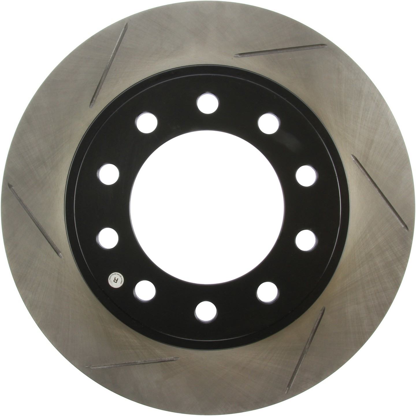 stoptech sport slotted brake rotor front right  frsport 126.67070sr