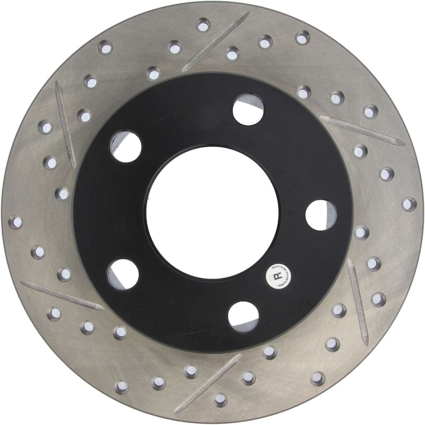 StopTech  Sport Cryo Drilled/Slotted Brake Rotor; Rear Right