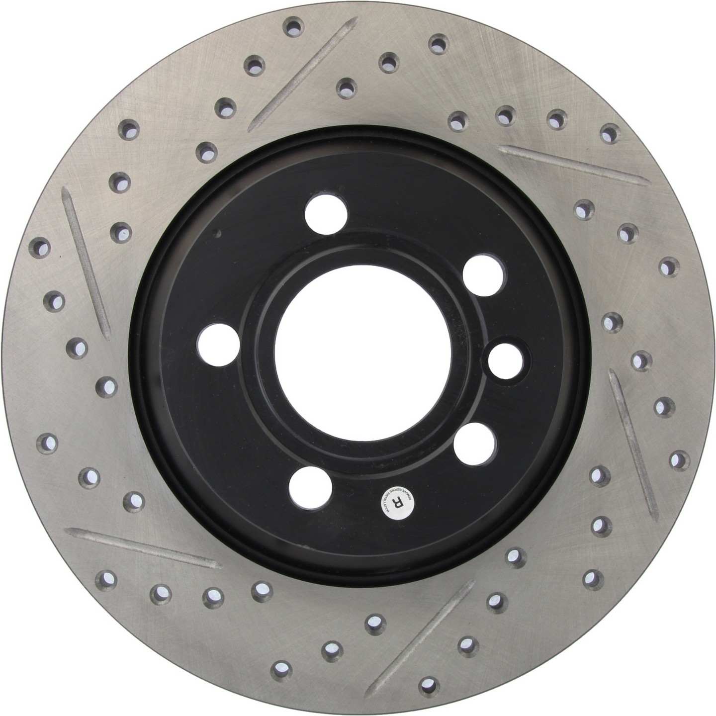 StopTech  Sport Cryo Drilled/Slotted Brake Rotor; Rear Right