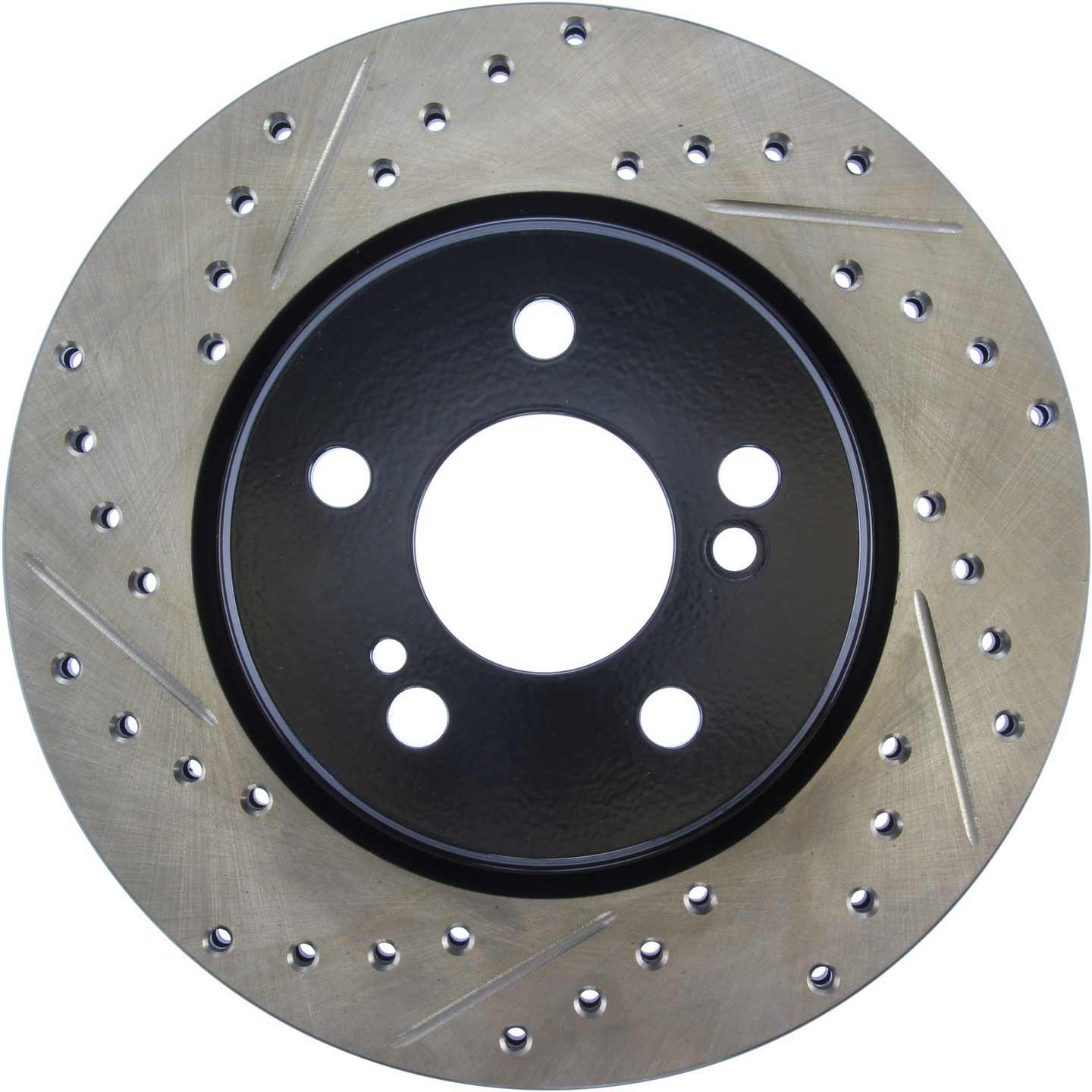 StopTech Sport Cryo Drilled/Slotted Brake Rotor; Rear Right