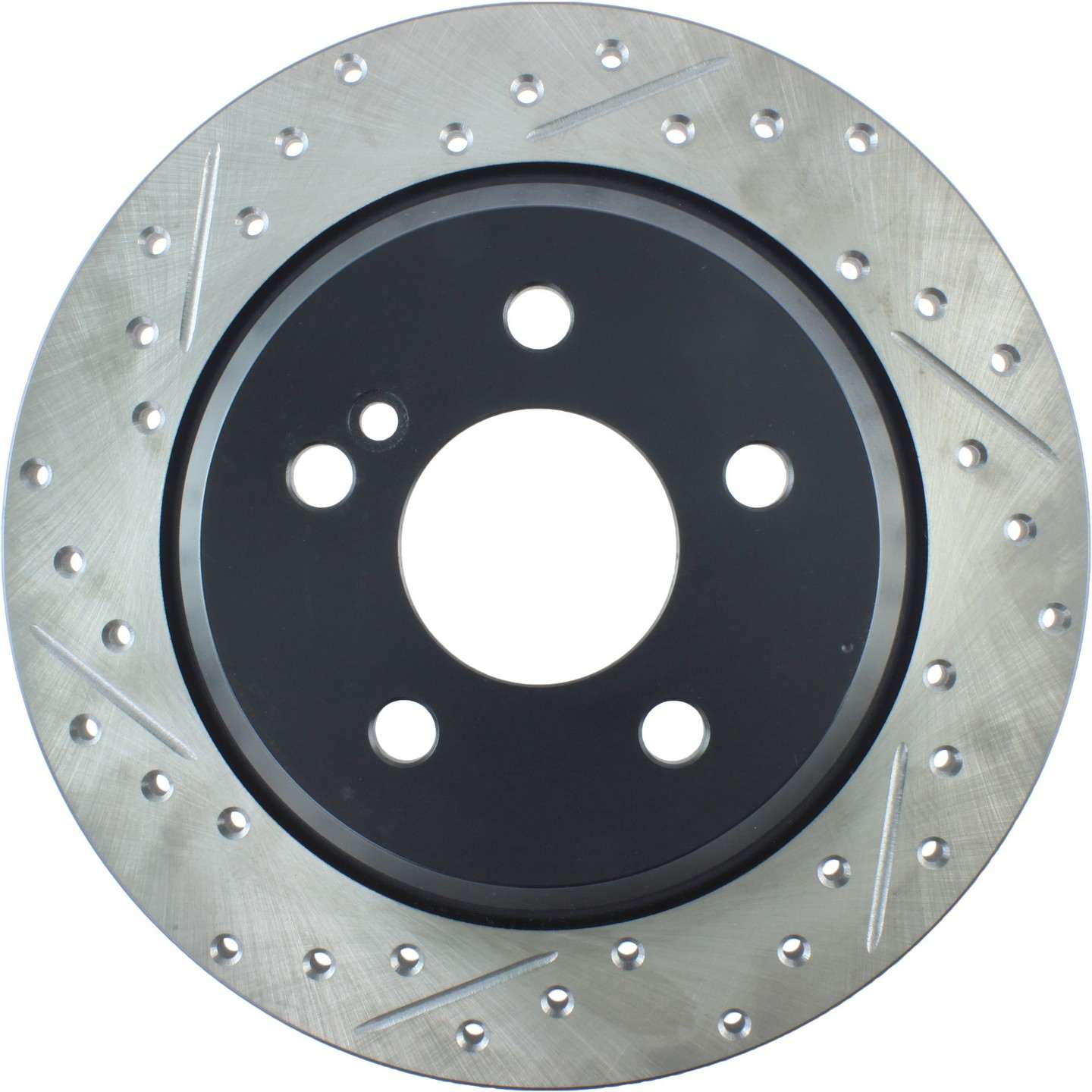 StopTech Sport Cryo Drilled/Slotted Brake Rotor; Rear Right