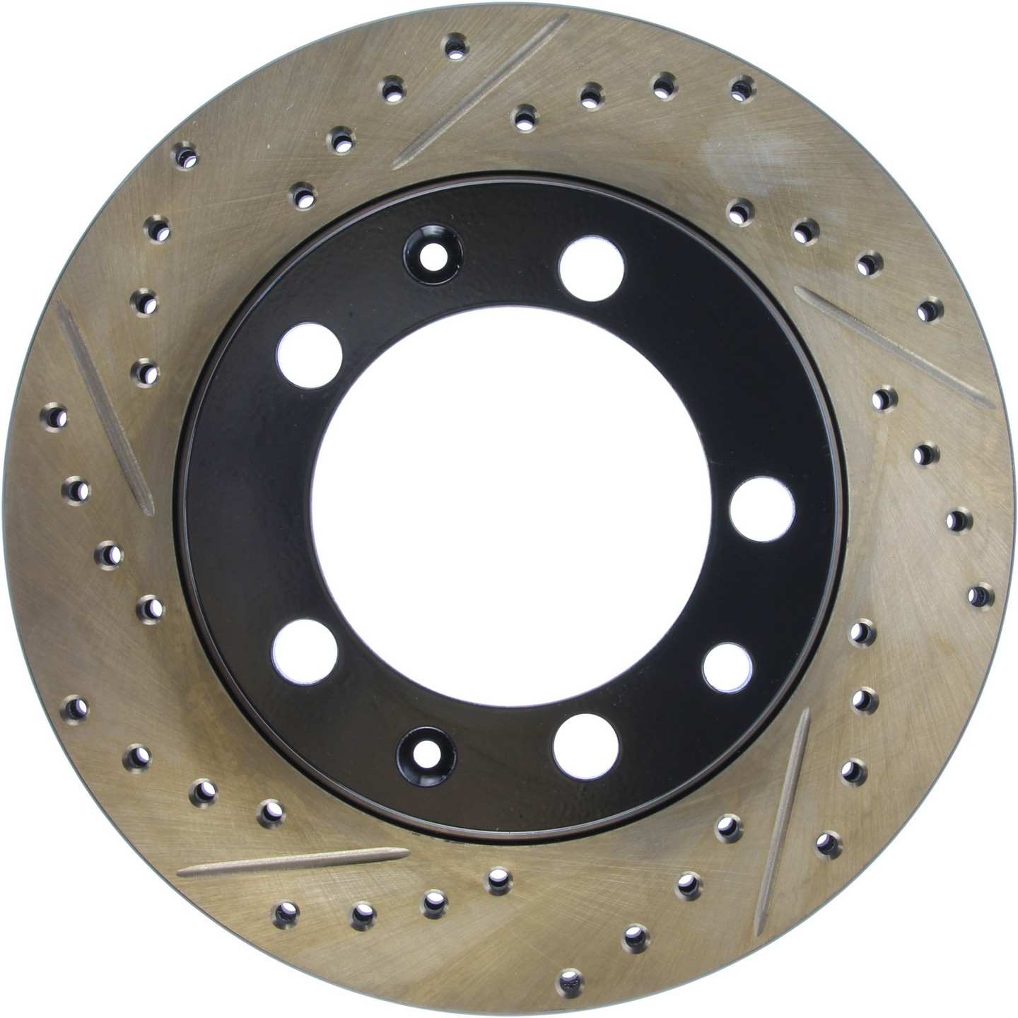 StopTech Sport Cryo Drilled/Slotted Brake Rotor; Rear Right