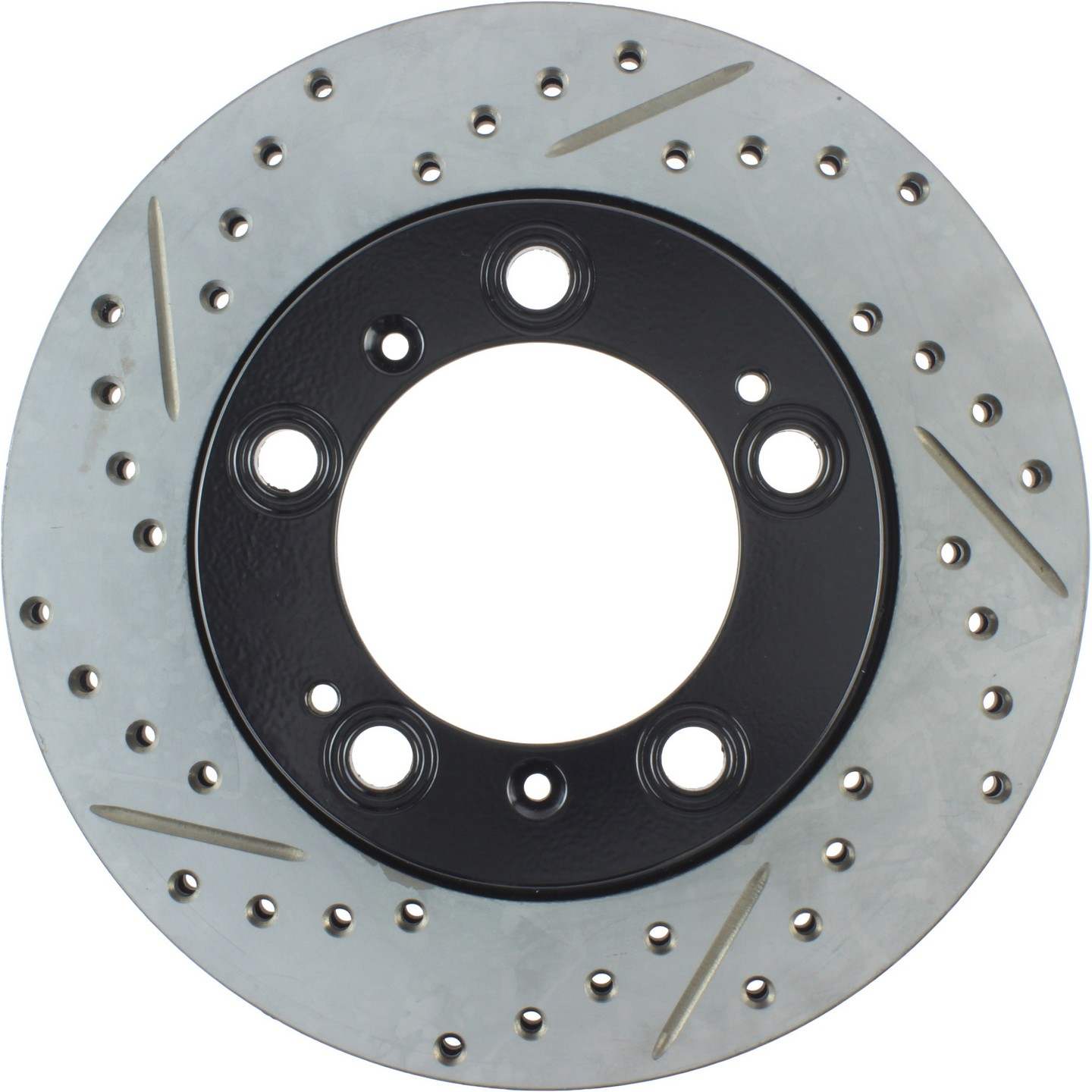 StopTech Sport Cryo Drilled/Slotted Brake Rotor; Rear Right