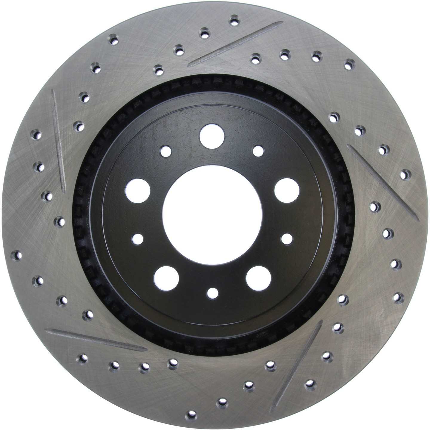 StopTech Sport Cryo Drilled/Slotted Brake Rotor; Rear Right