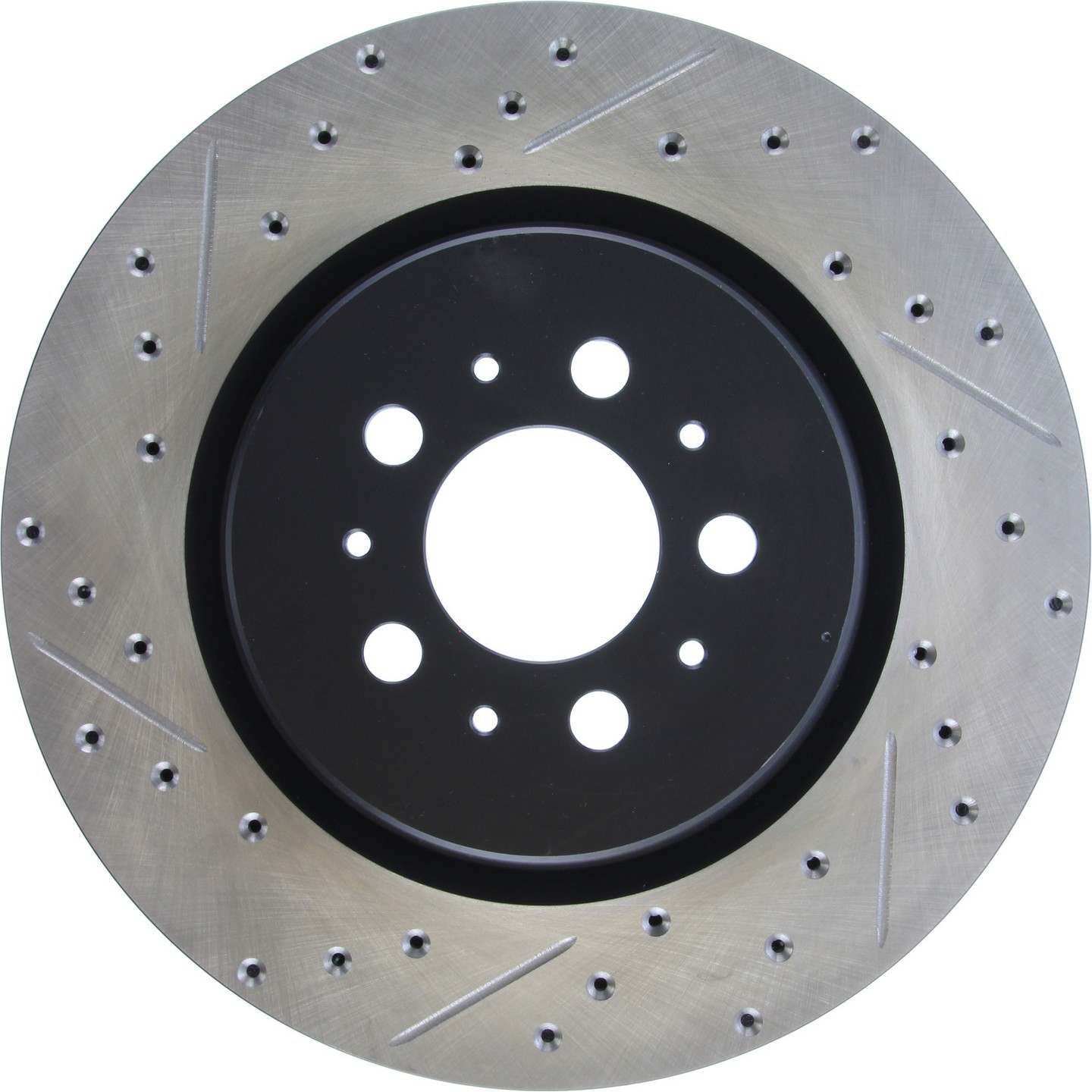 StopTech  Sport Cryo Drilled/Slotted Brake Rotor; Rear Right