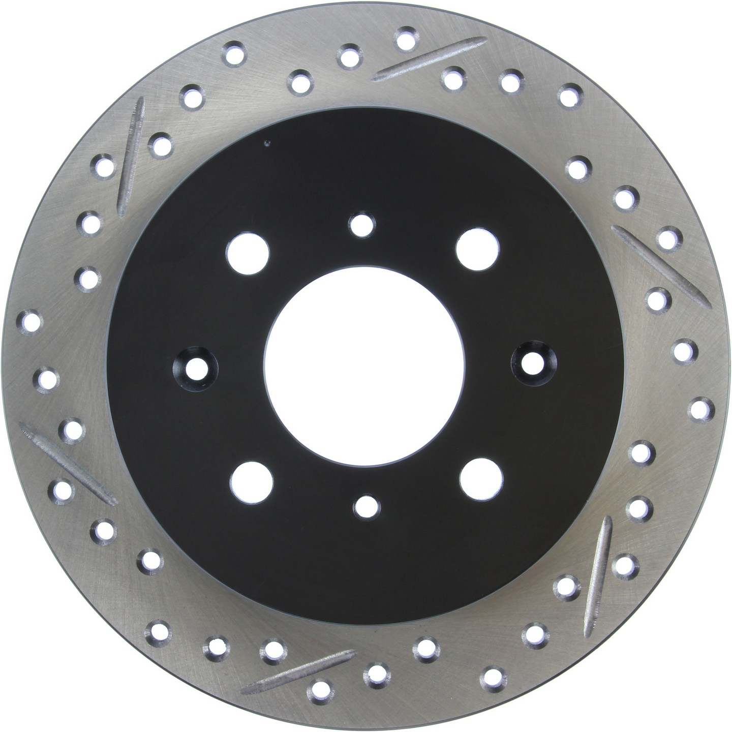 StopTech Sport Cryo Drilled/Slotted Brake Rotor; Rear Right