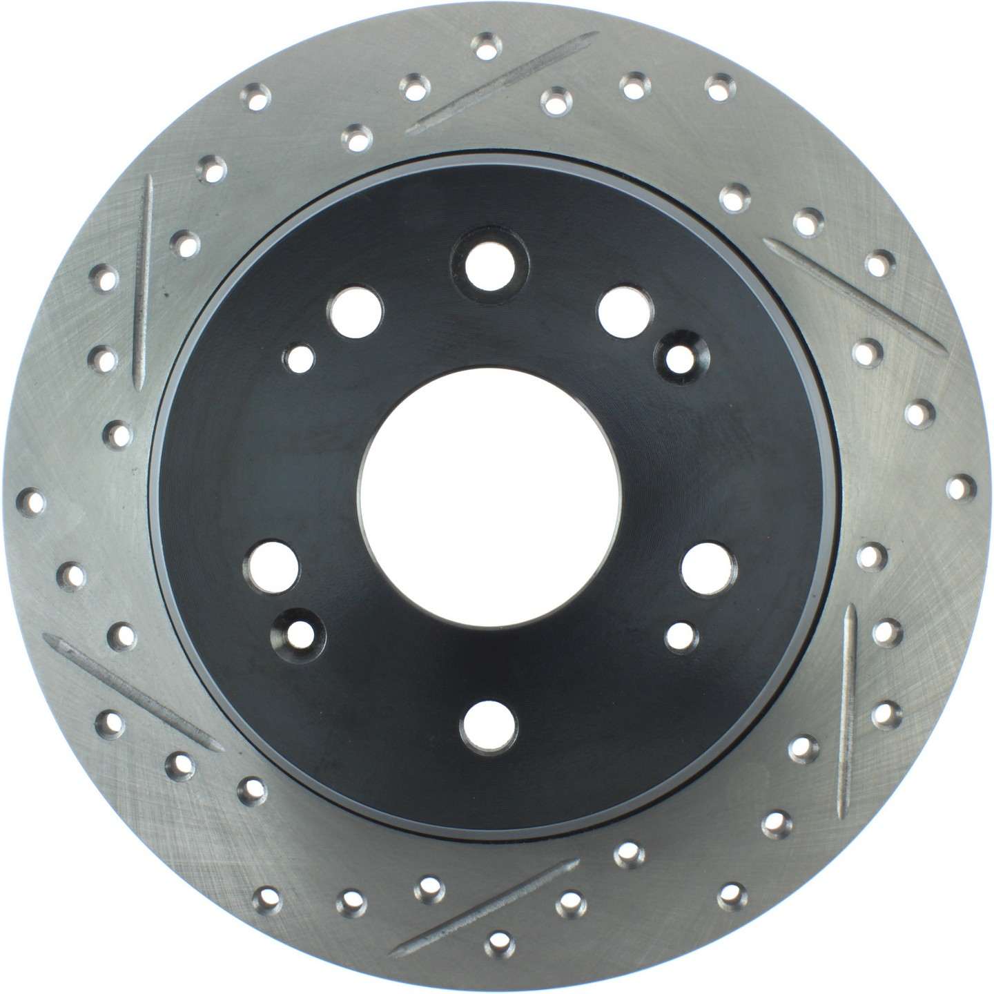 StopTech Sport Cryo Drilled/Slotted Brake Rotor; Rear Right