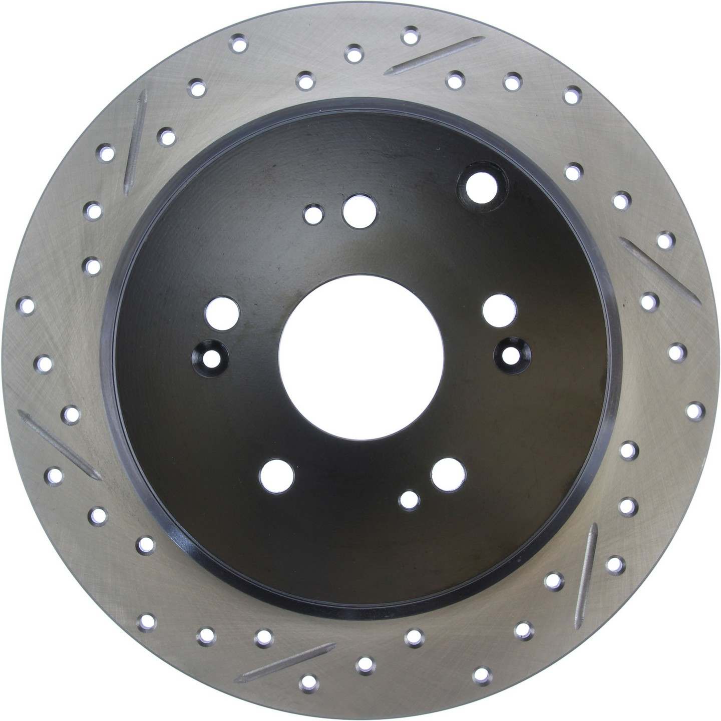 StopTech Sport Cryo Drilled/Slotted Brake Rotor; Rear Right