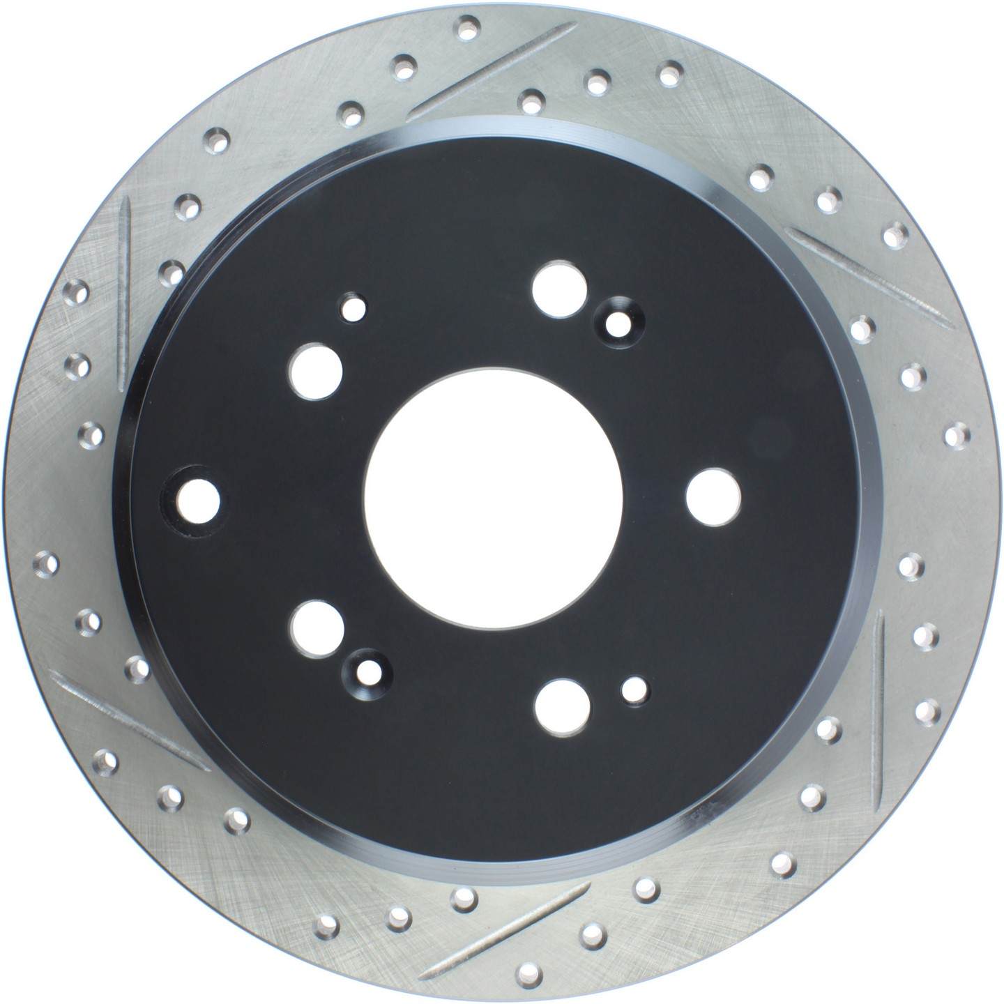 StopTech Sport Cryo Drilled/Slotted Brake Rotor; Rear Right