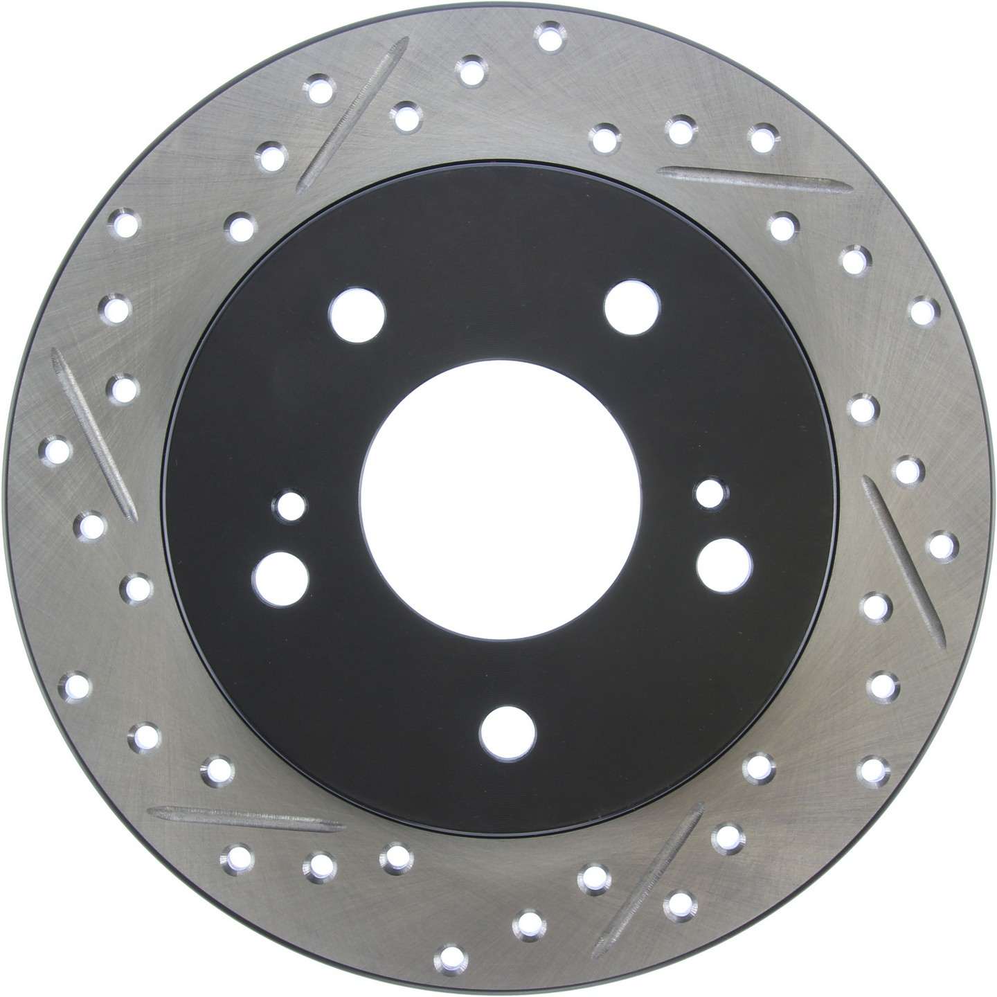 StopTech Sport Cryo Drilled/Slotted Brake Rotor; Rear Right