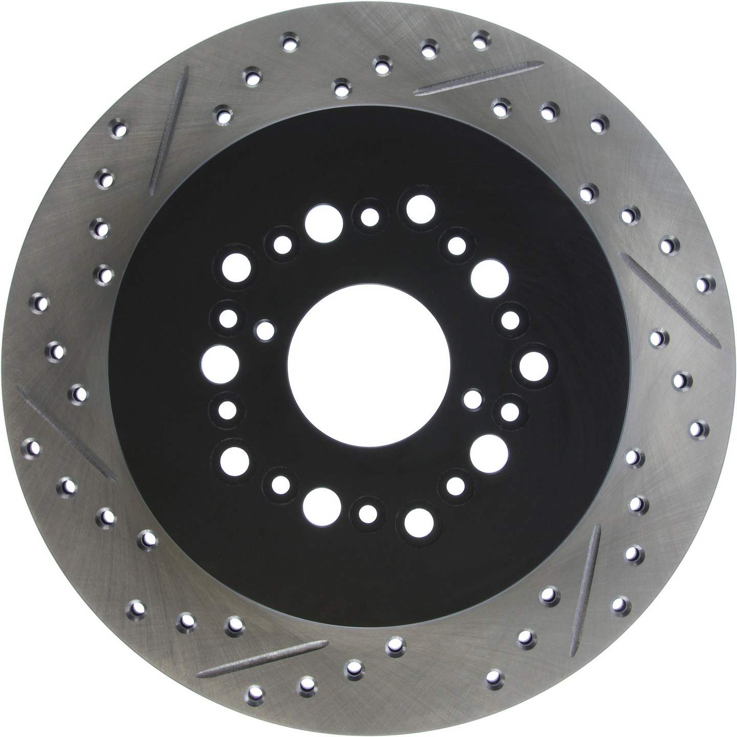 StopTech Sport Cryo Drilled/Slotted Brake Rotor; Rear Right