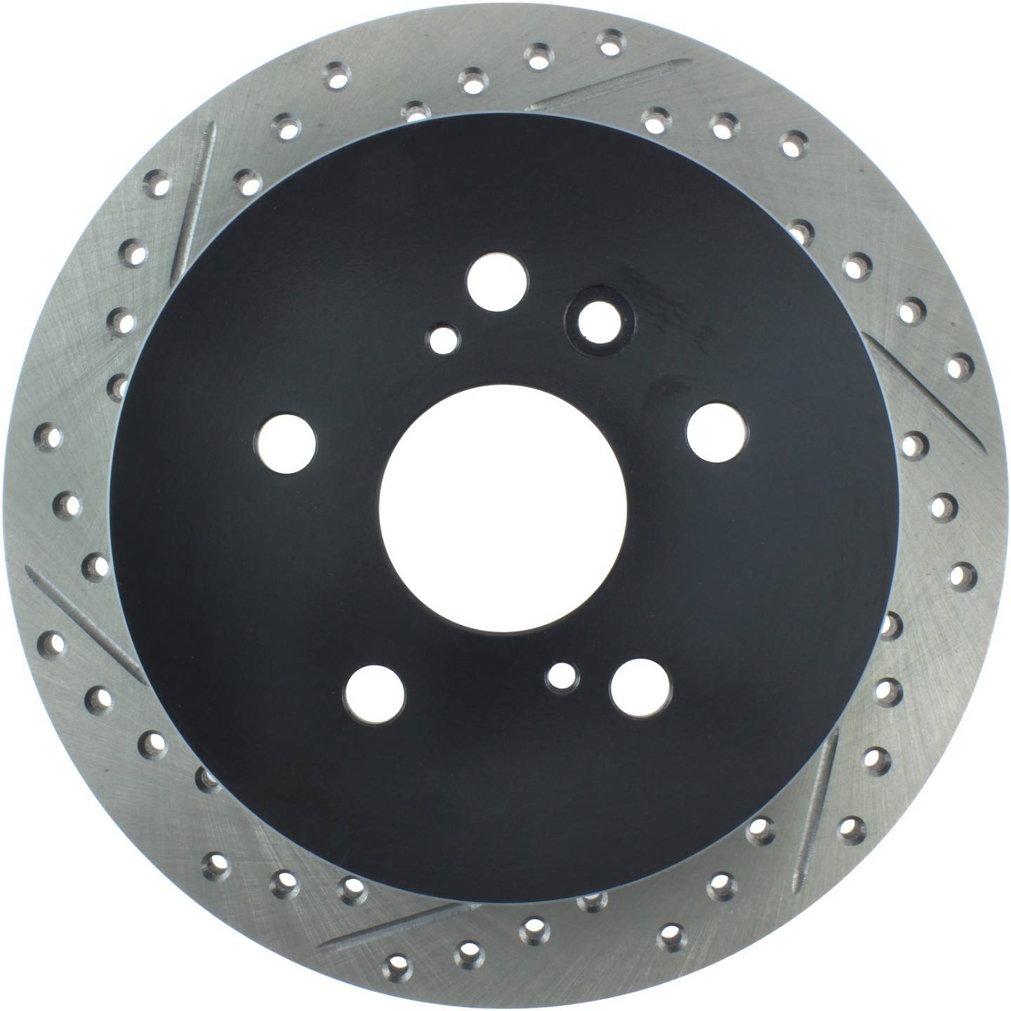 StopTech Sport Cryo Drilled/Slotted Brake Rotor; Rear Right