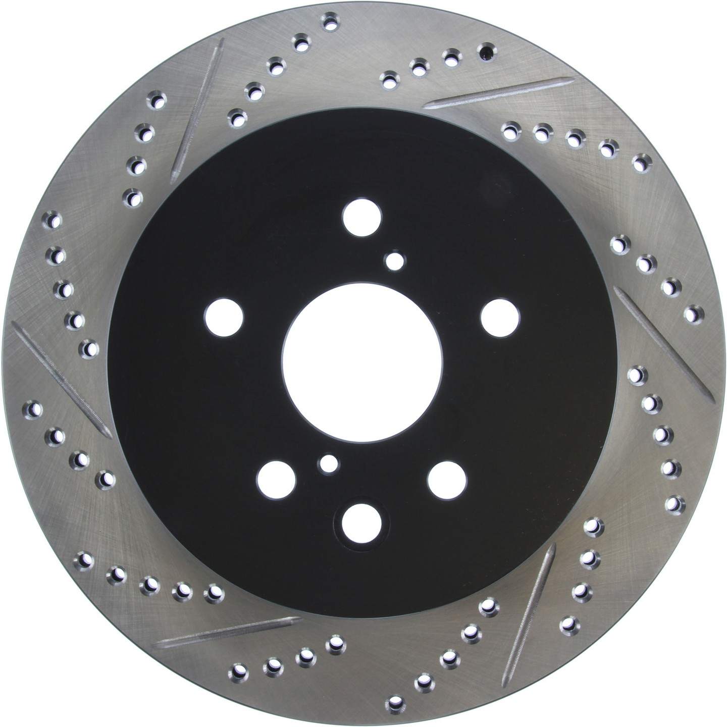 StopTech Sport Cryo Drilled/Slotted Brake Rotor; Rear Right