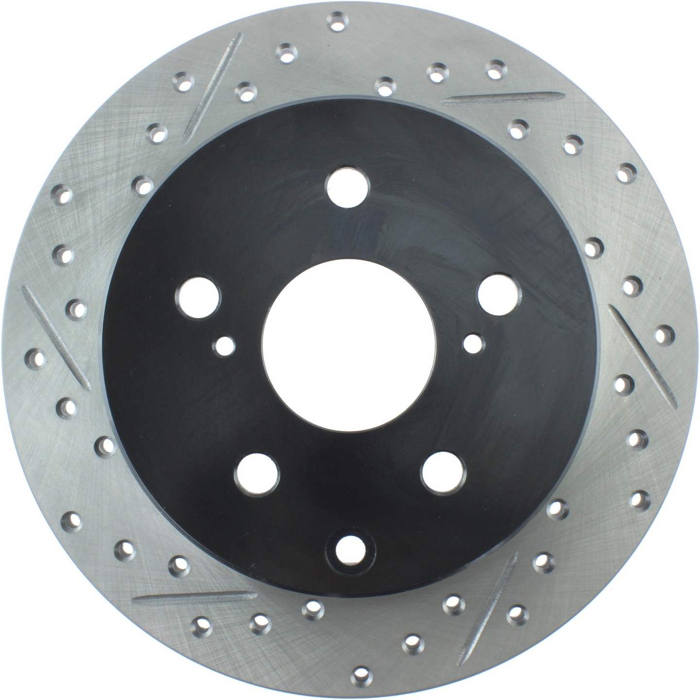 StopTech Sport Cryo Drilled/Slotted Brake Rotor; Rear Right