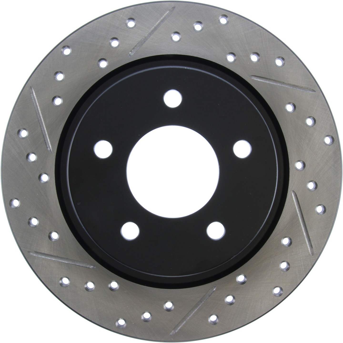 StopTech Sport Cryo Drilled/Slotted Brake Rotor; Rear Right