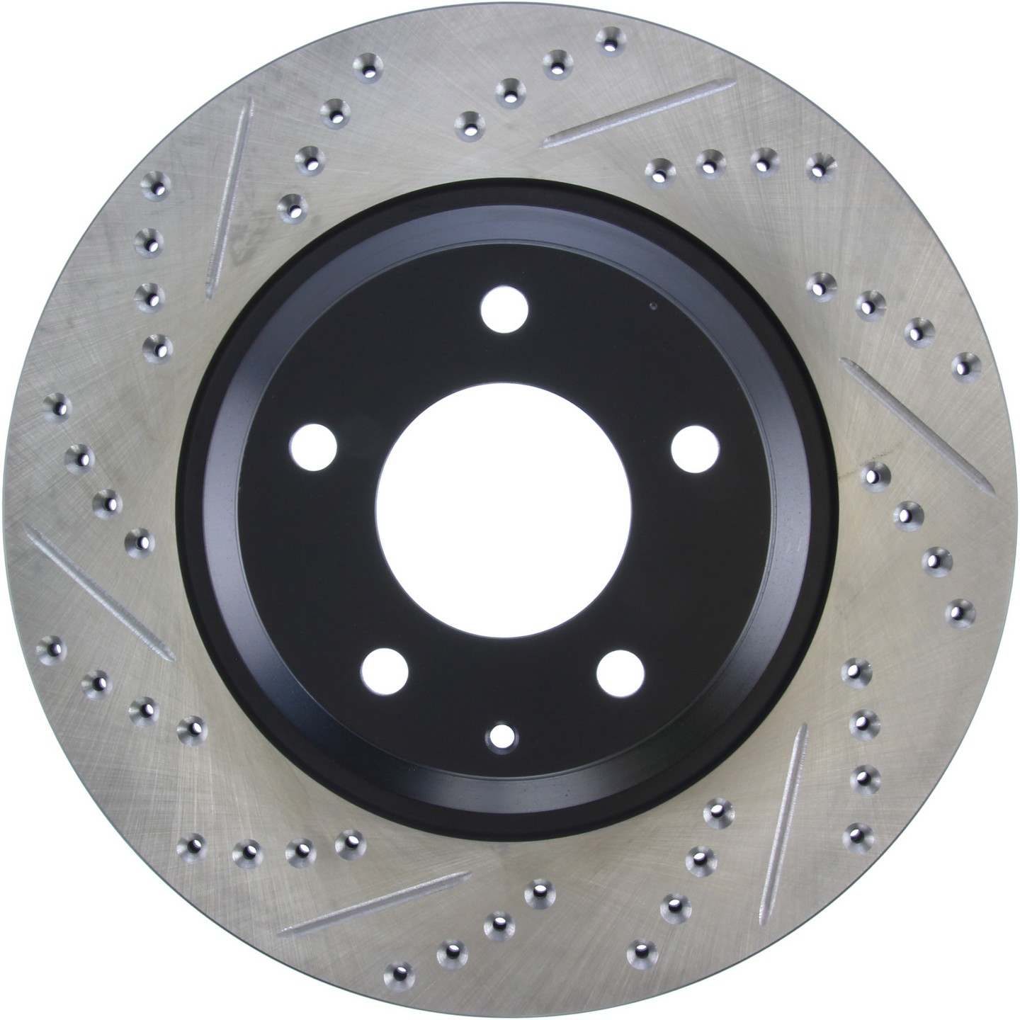 StopTech Sport Cryo Drilled/Slotted Brake Rotor; Rear Right