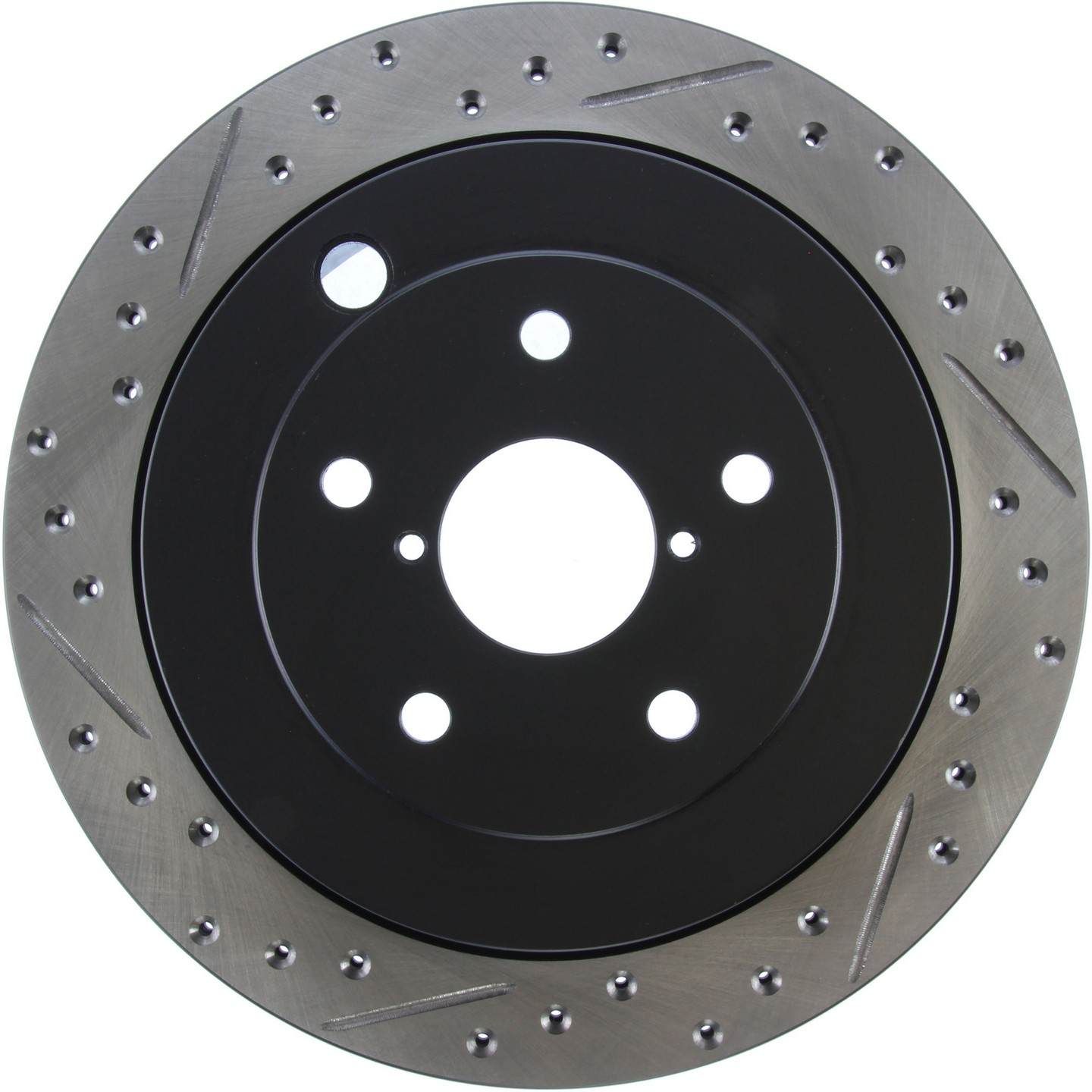 StopTech Sport Cryo Drilled/Slotted Brake Rotor; Rear Right