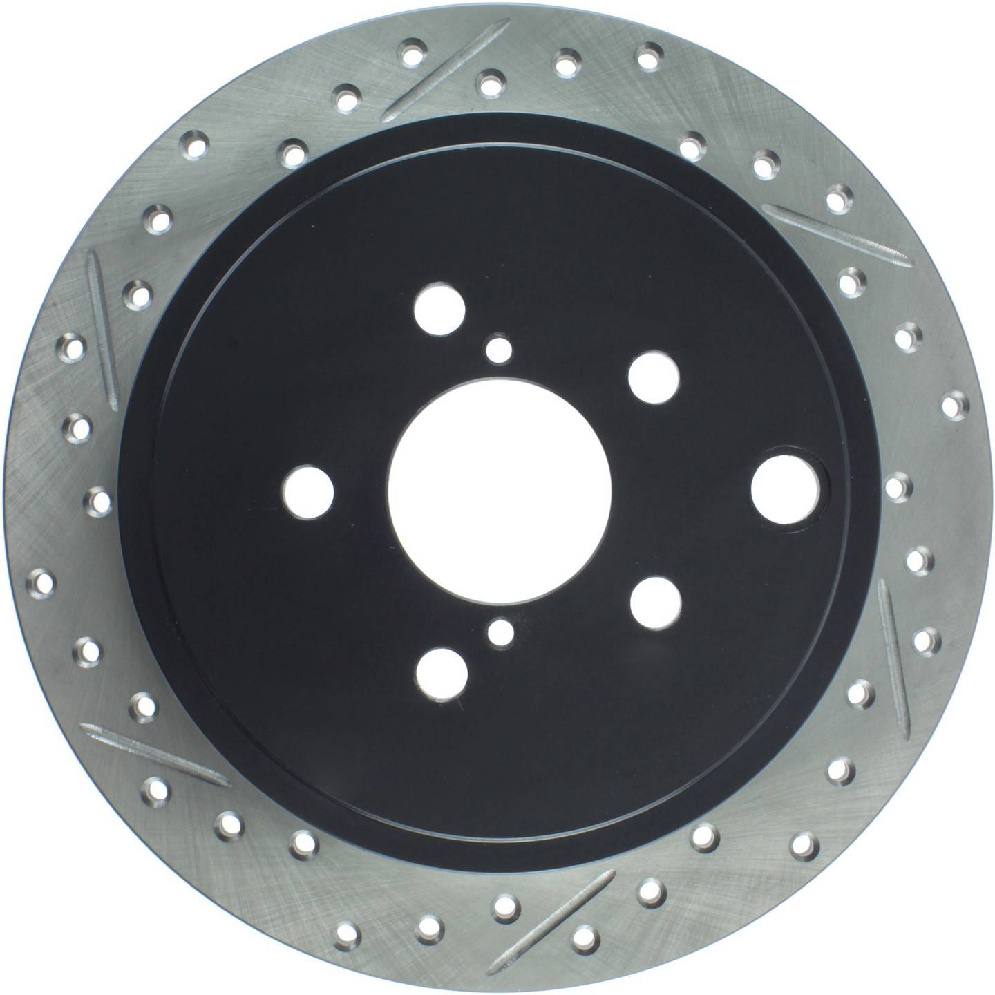 StopTech Sport Cryo Drilled/Slotted Brake Rotor; Rear Right