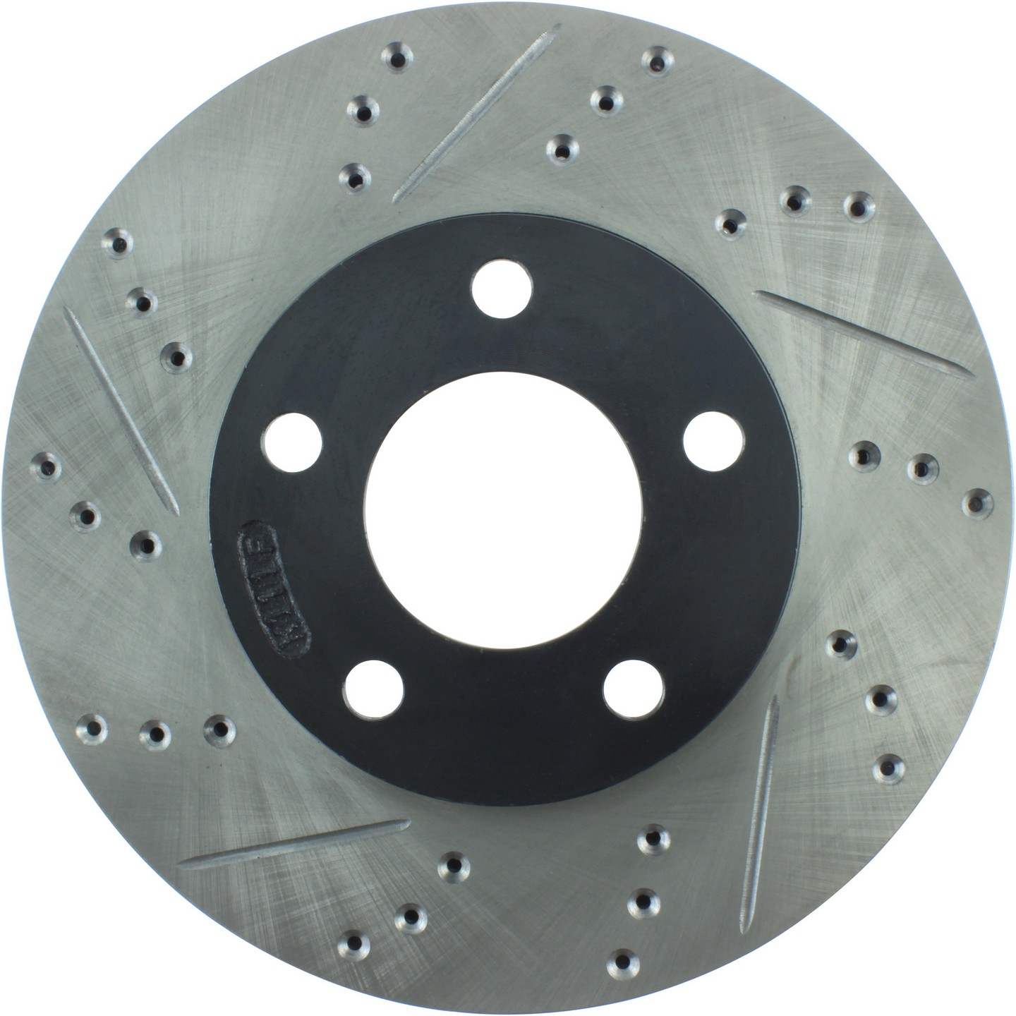 stoptech sport drilled & slotted brake rotor front right  frsport 127.61041r